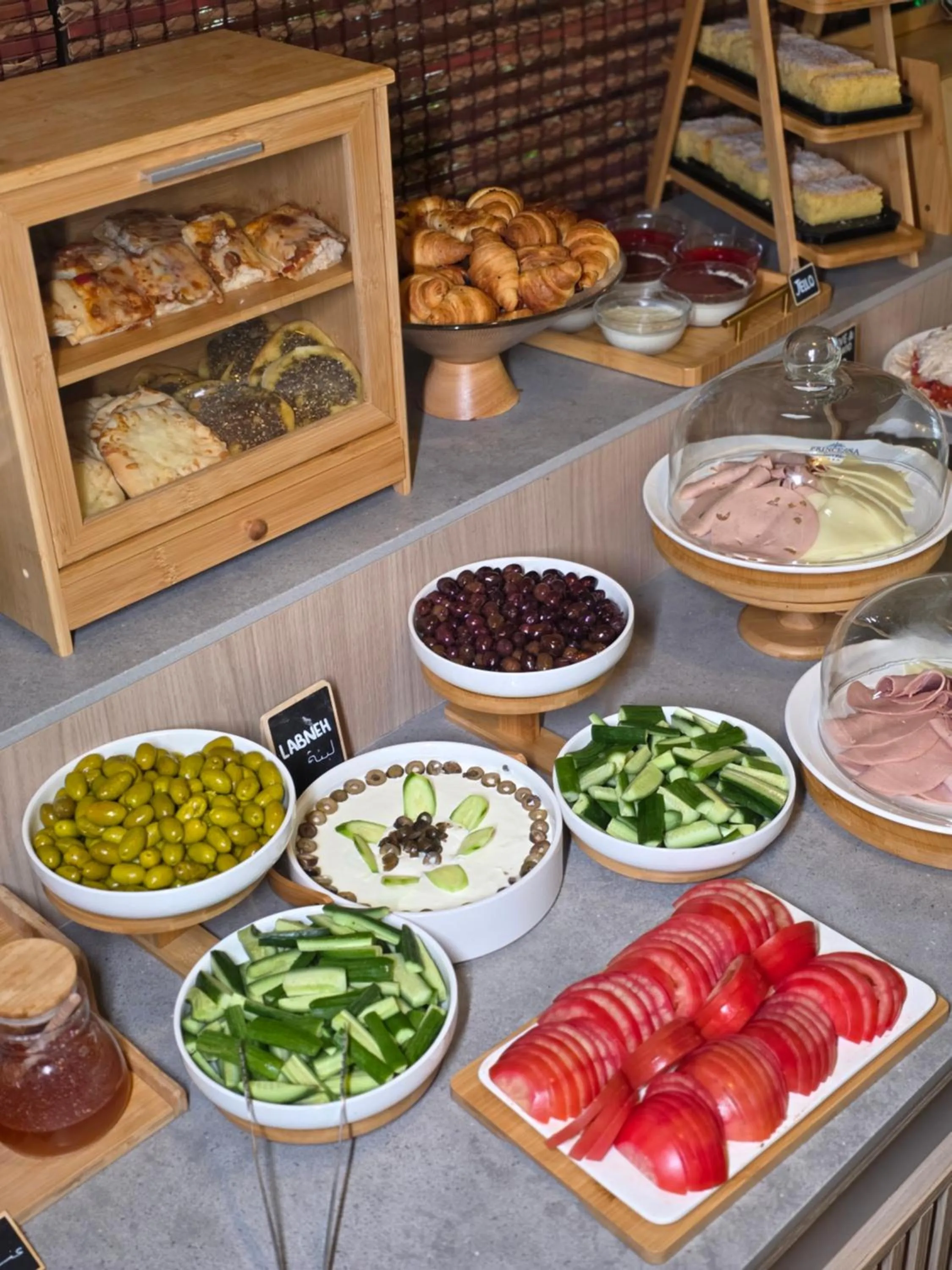 Buffet breakfast in Princessa Hotel