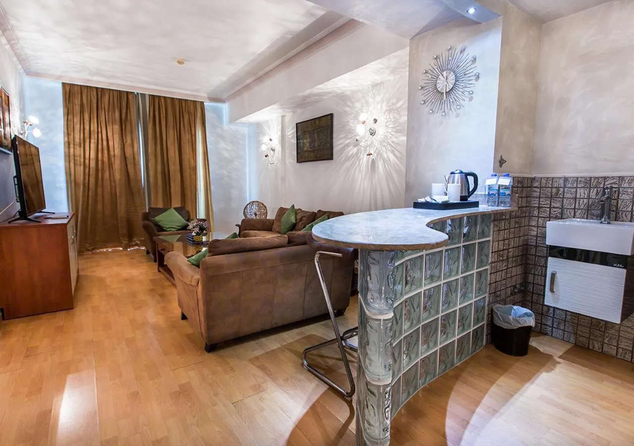 Living room in Princessa Hotel