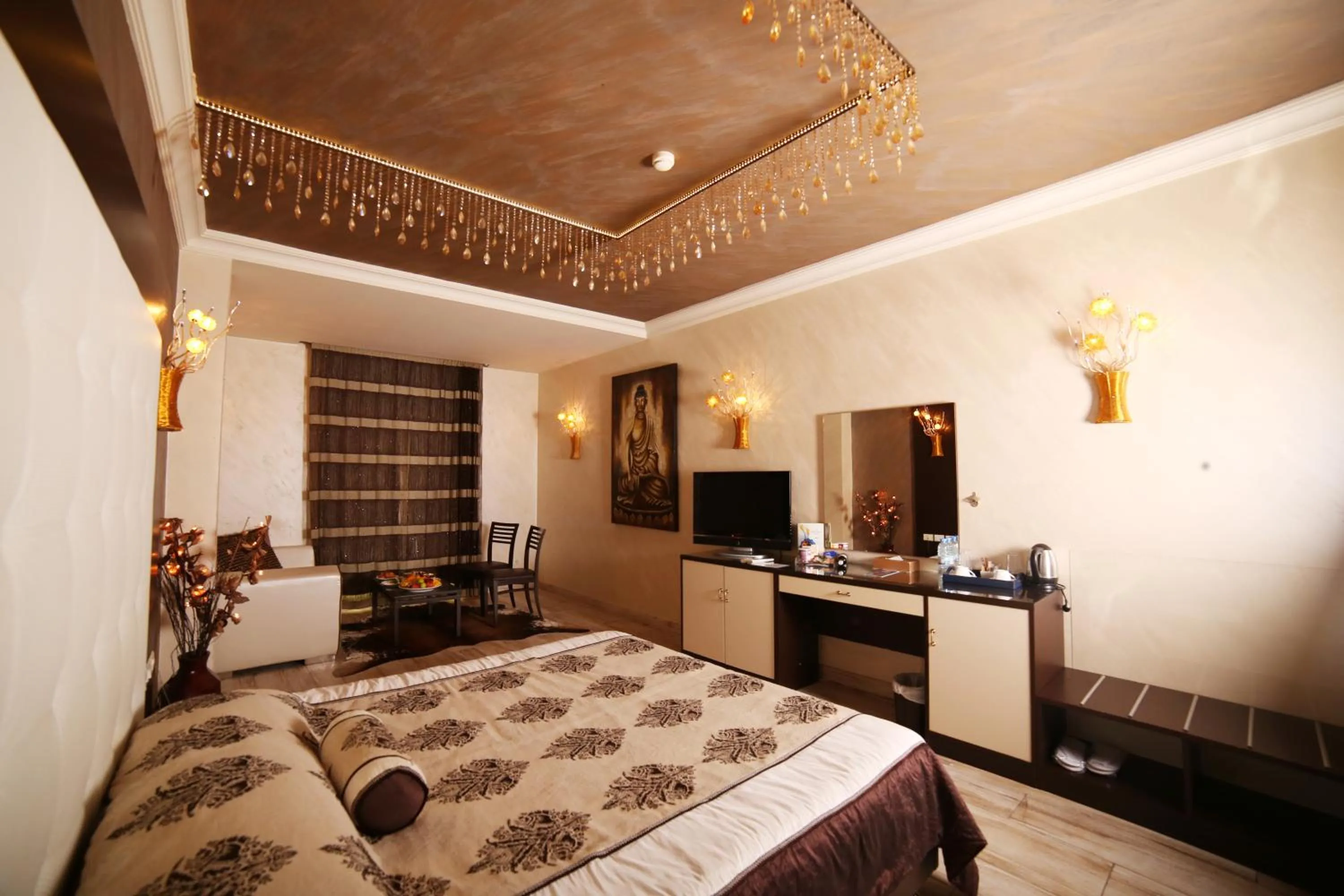 TV and multimedia, Bed in Princessa Hotel