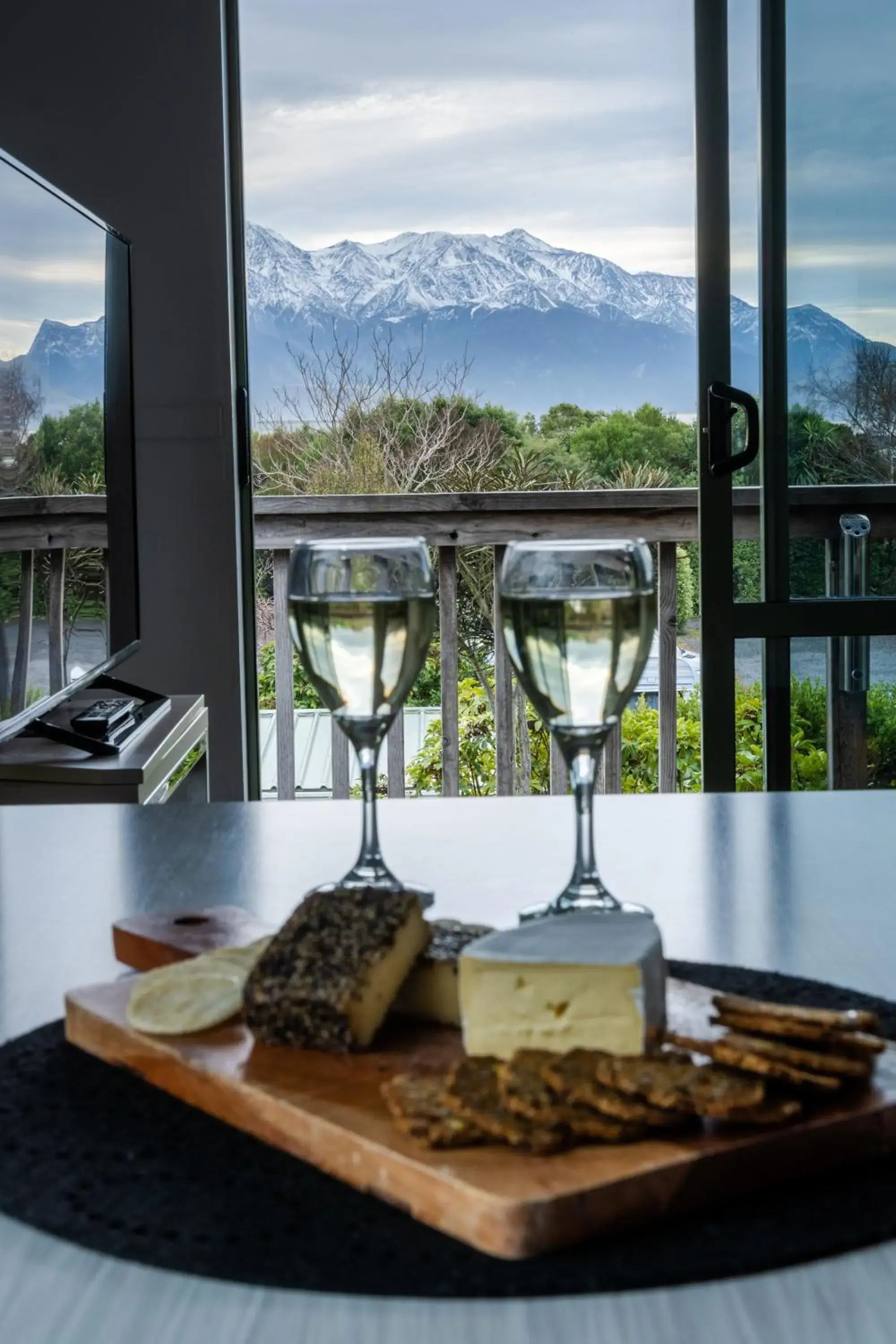 Balcony/Terrace in Alpine-Pacific Holiday Park Balcony/Terrace in Alpine-Pacific Holiday Park