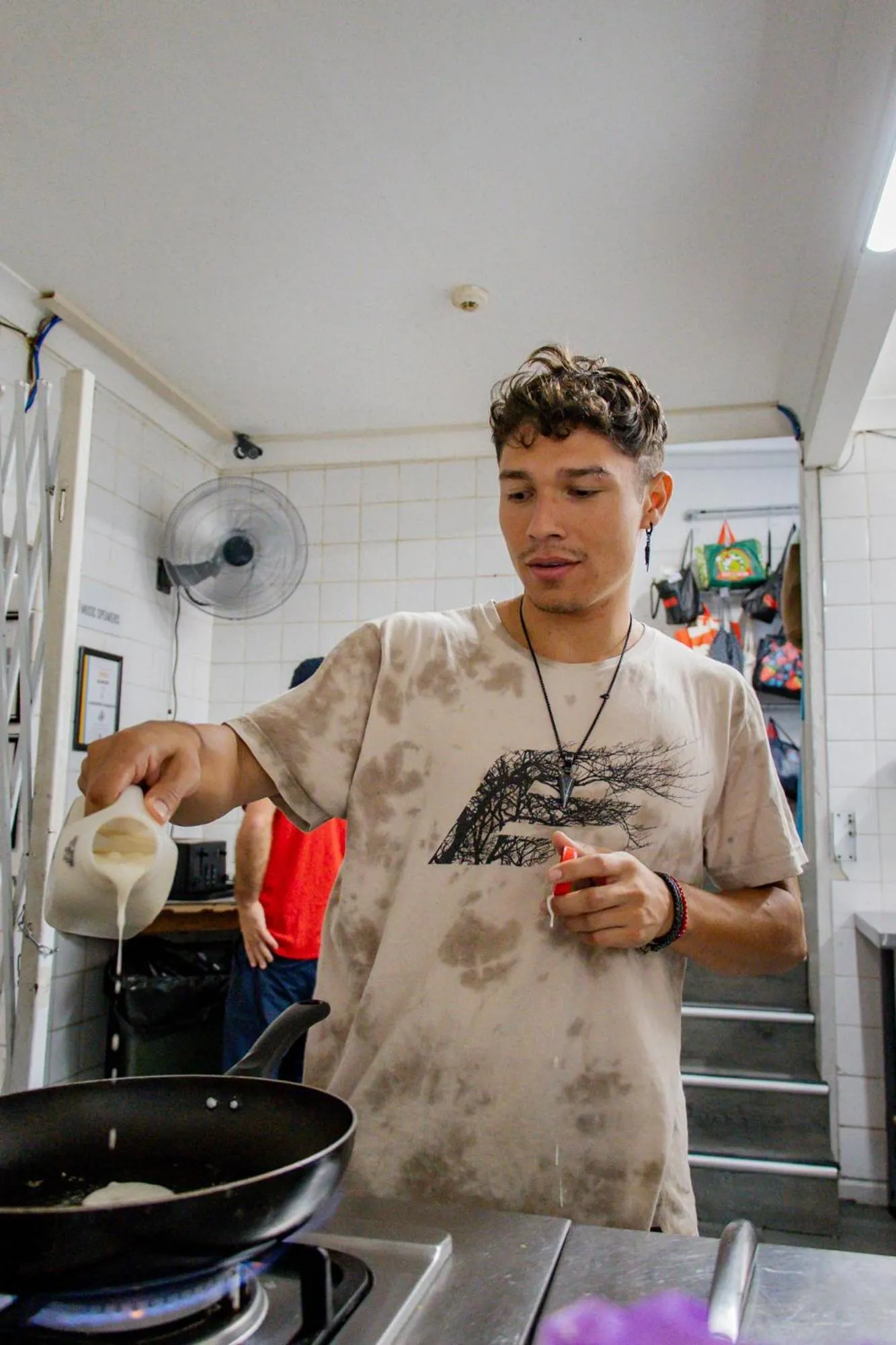 Communal kitchen in Summer House Kings Cross