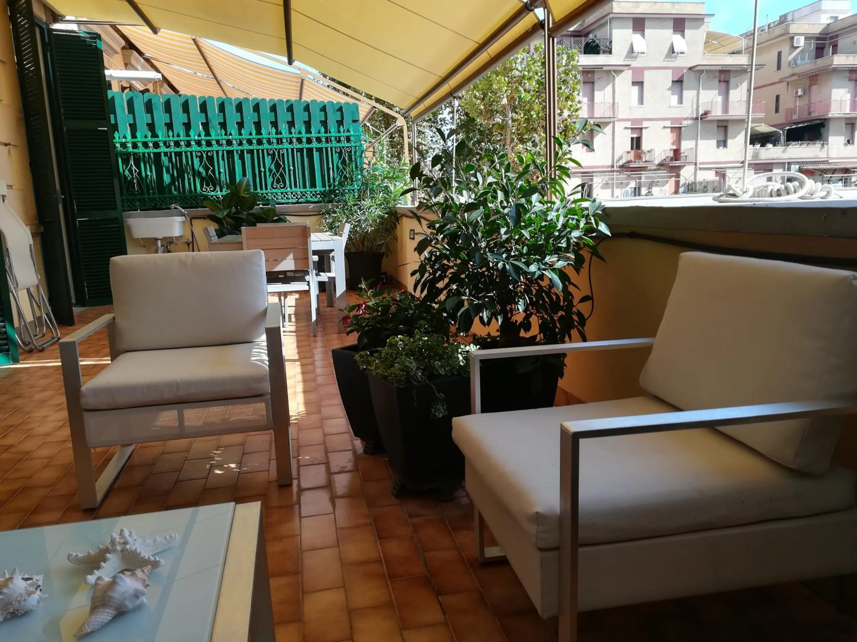 Balcony/Terrace in Appartamento Piazza Anco Marzio