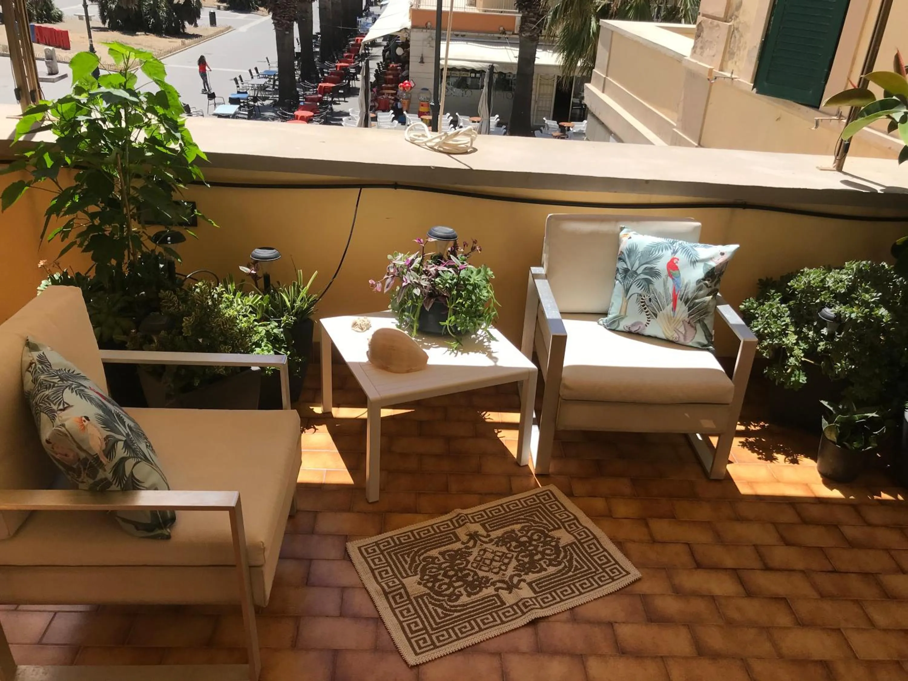 Balcony/Terrace in Appartamento Piazza Anco Marzio