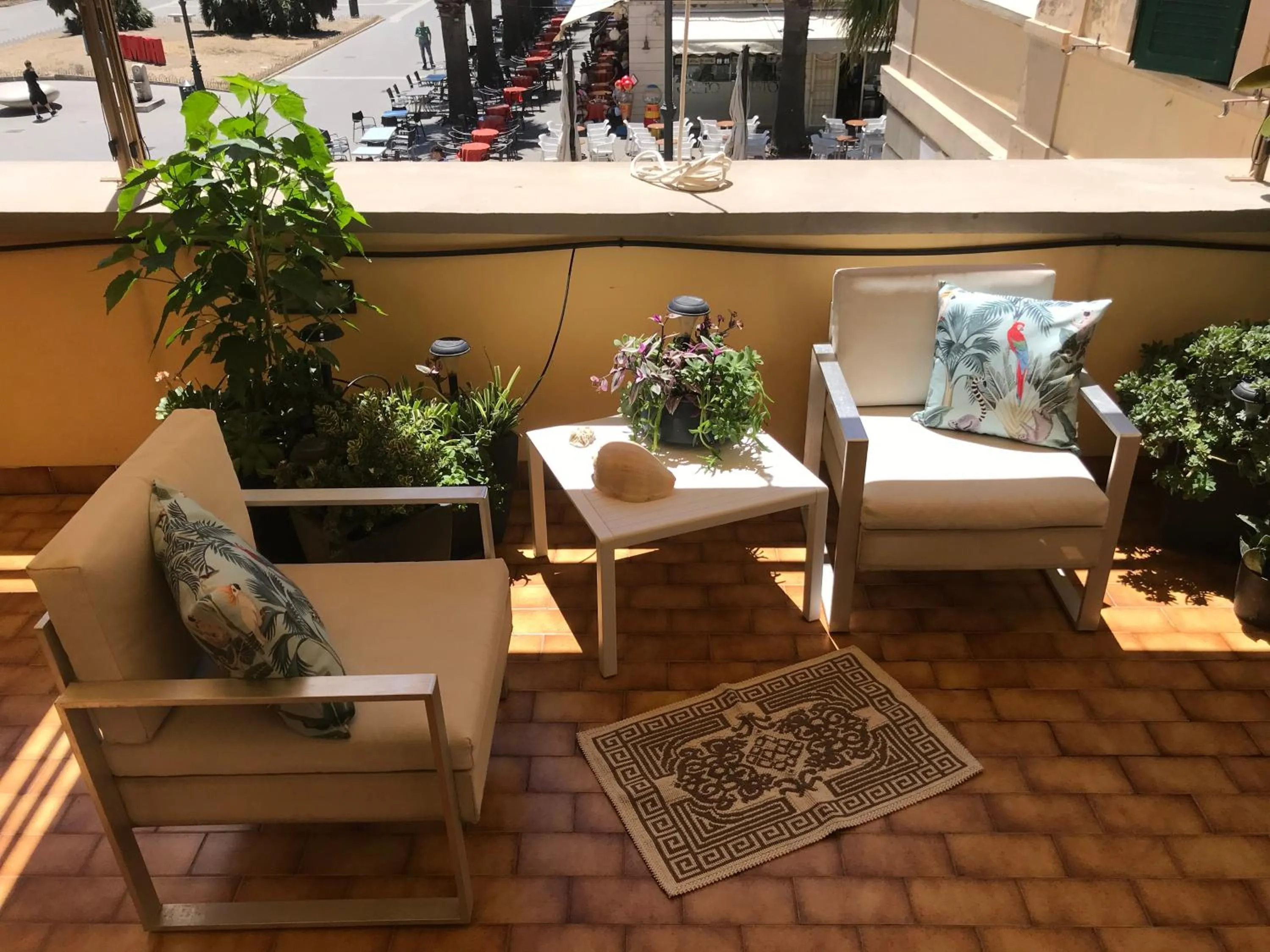 Balcony/Terrace in Appartamento Piazza Anco Marzio