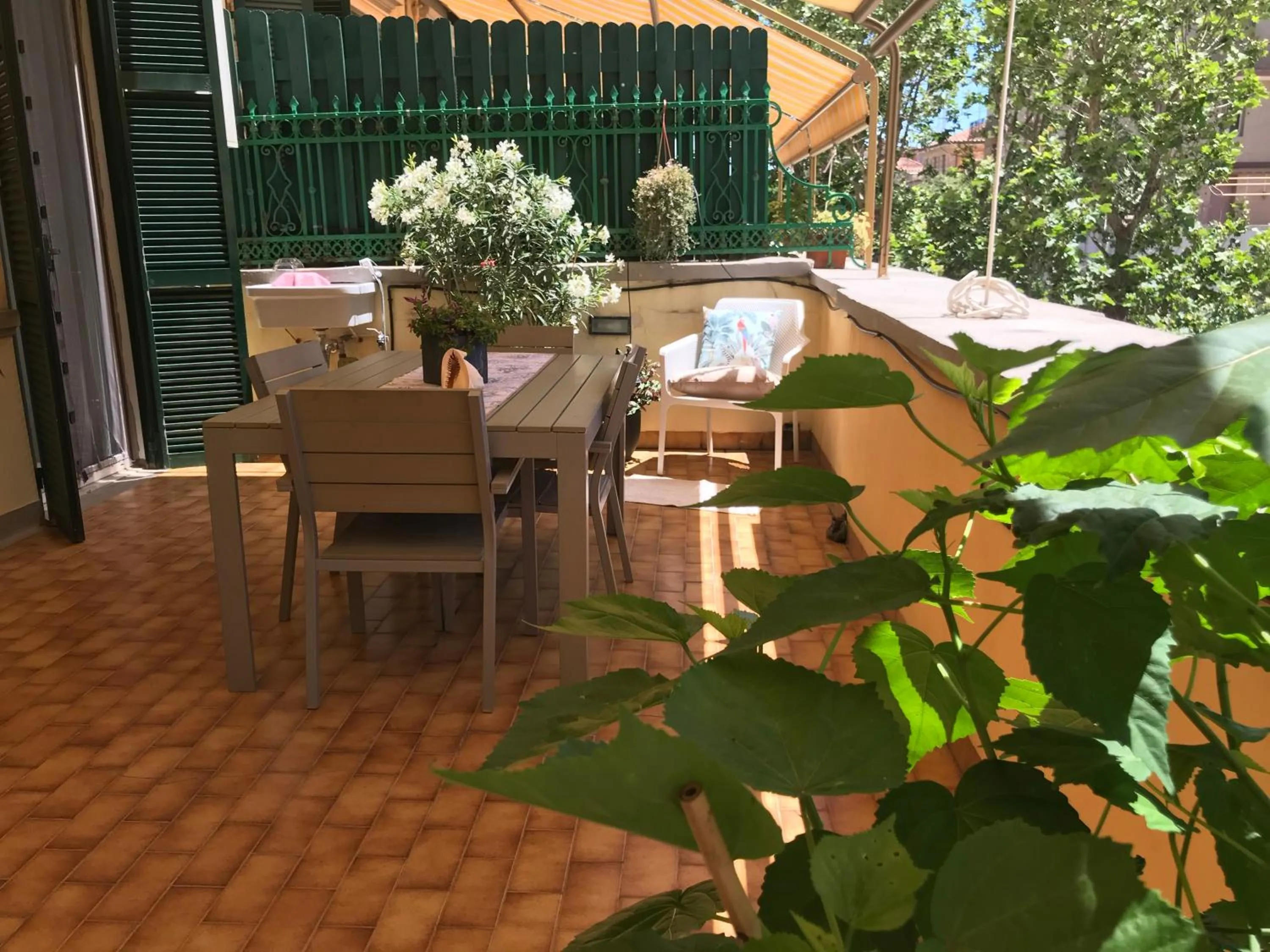 Balcony/Terrace in Appartamento Piazza Anco Marzio