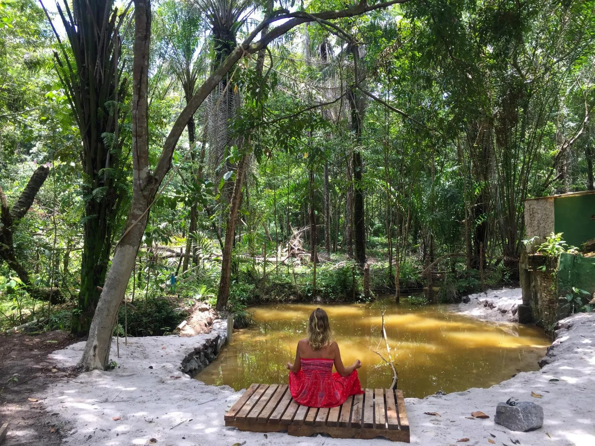 Landmark view in Recanto dos Pássaros Zen Apartamentos em meio de Natureza