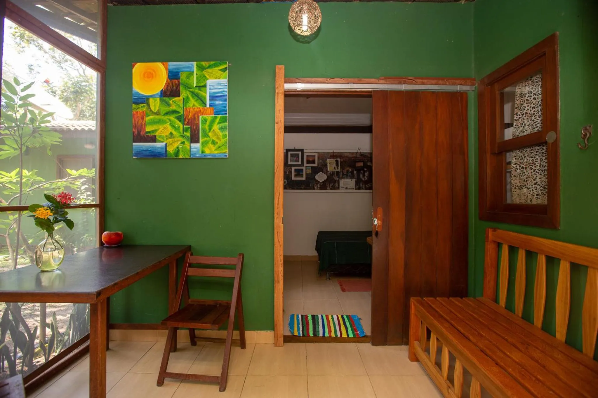 Dining area in Recanto dos Pássaros Zen Apartamentos em meio de Natureza