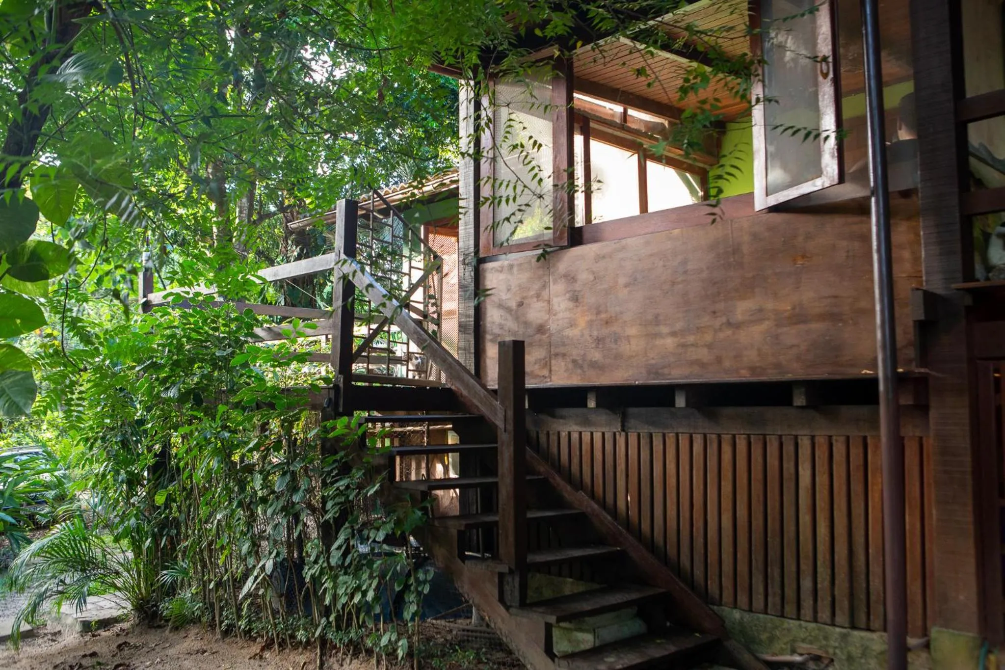 Garden view in Recanto dos Pássaros Zen Apartamentos em meio de Natureza