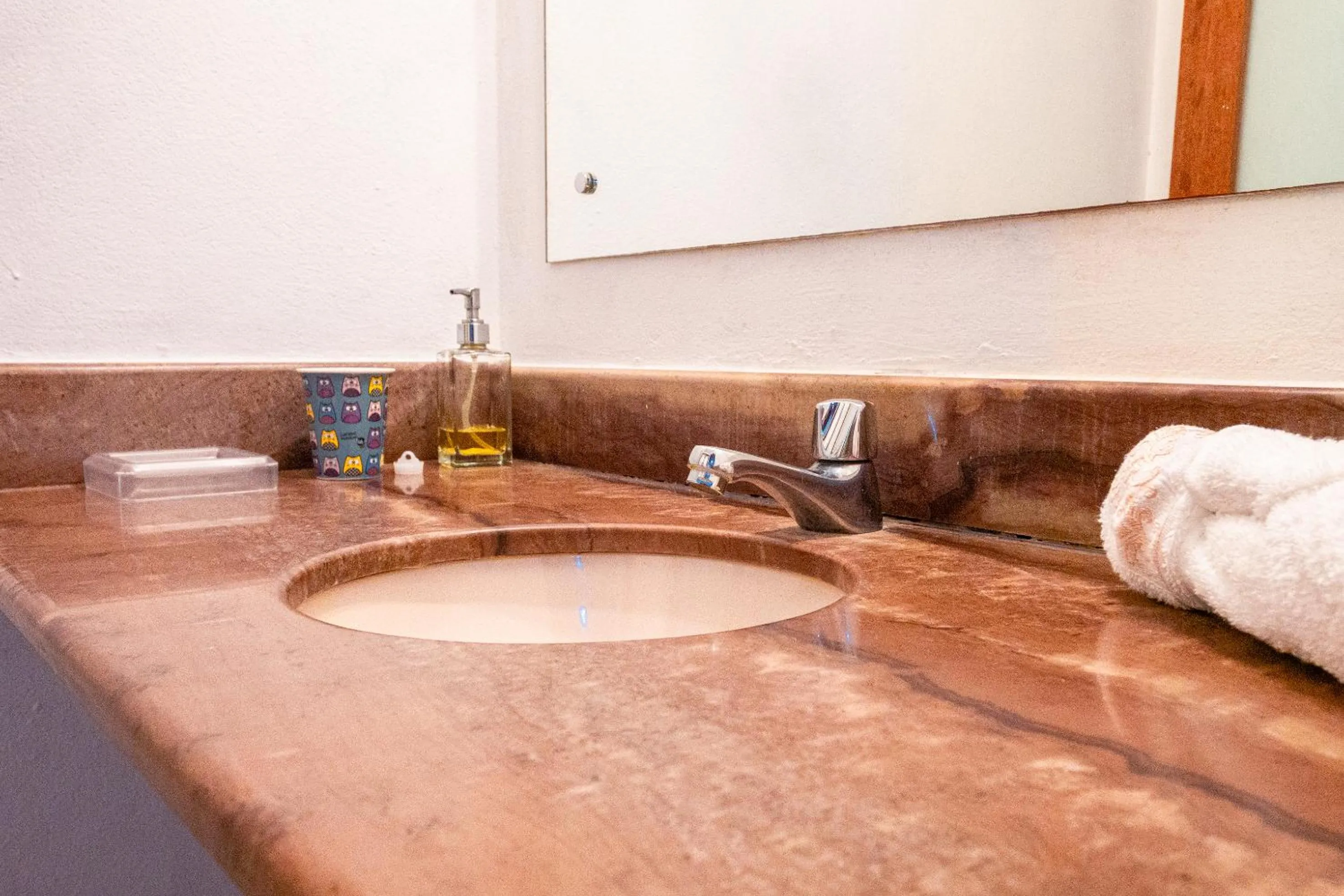 Bathroom in Recanto dos Pássaros Zen Apartamentos em meio de Natureza