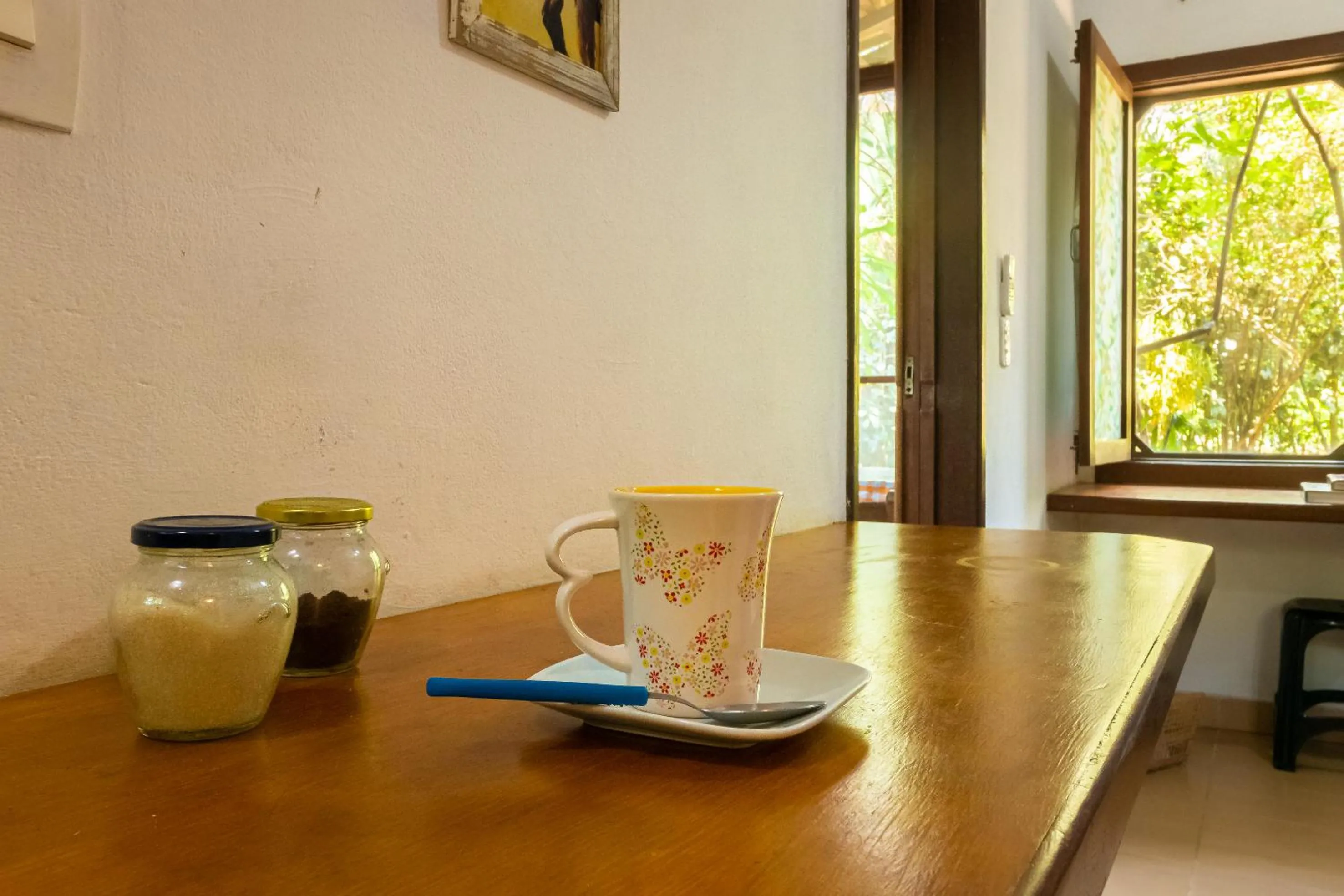 Coffee/tea facilities in Recanto dos Pássaros Zen Apartamentos em meio de Natureza