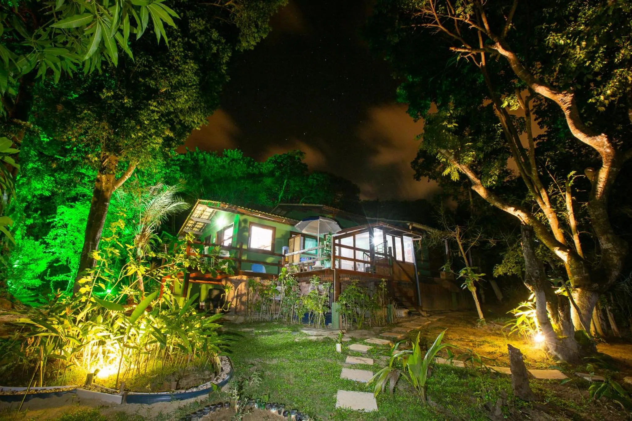 Natural landscape in Recanto dos Pássaros Zen Apartamentos em meio de Natureza