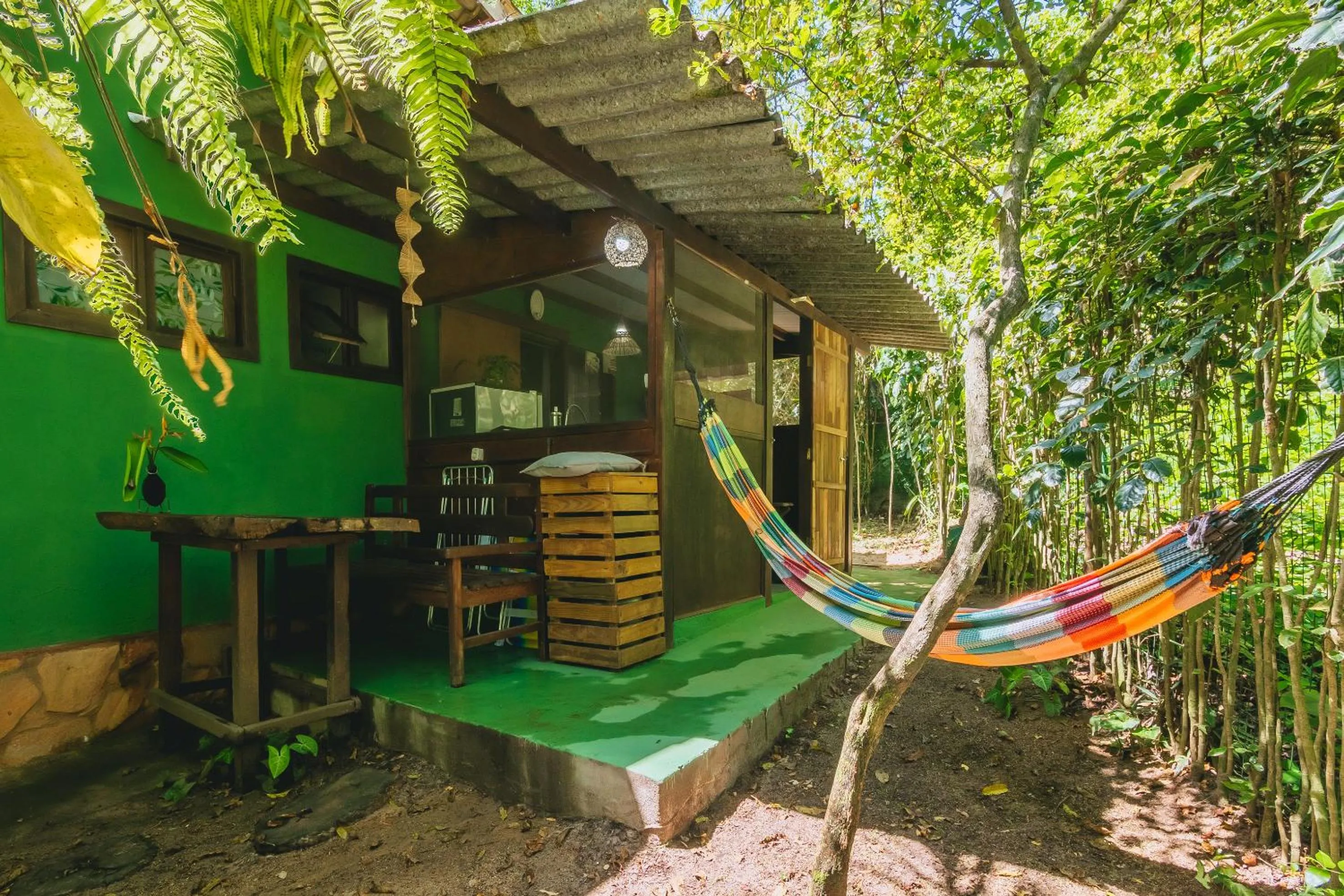 Garden in Recanto dos Pássaros Zen Apartamentos em meio de Natureza