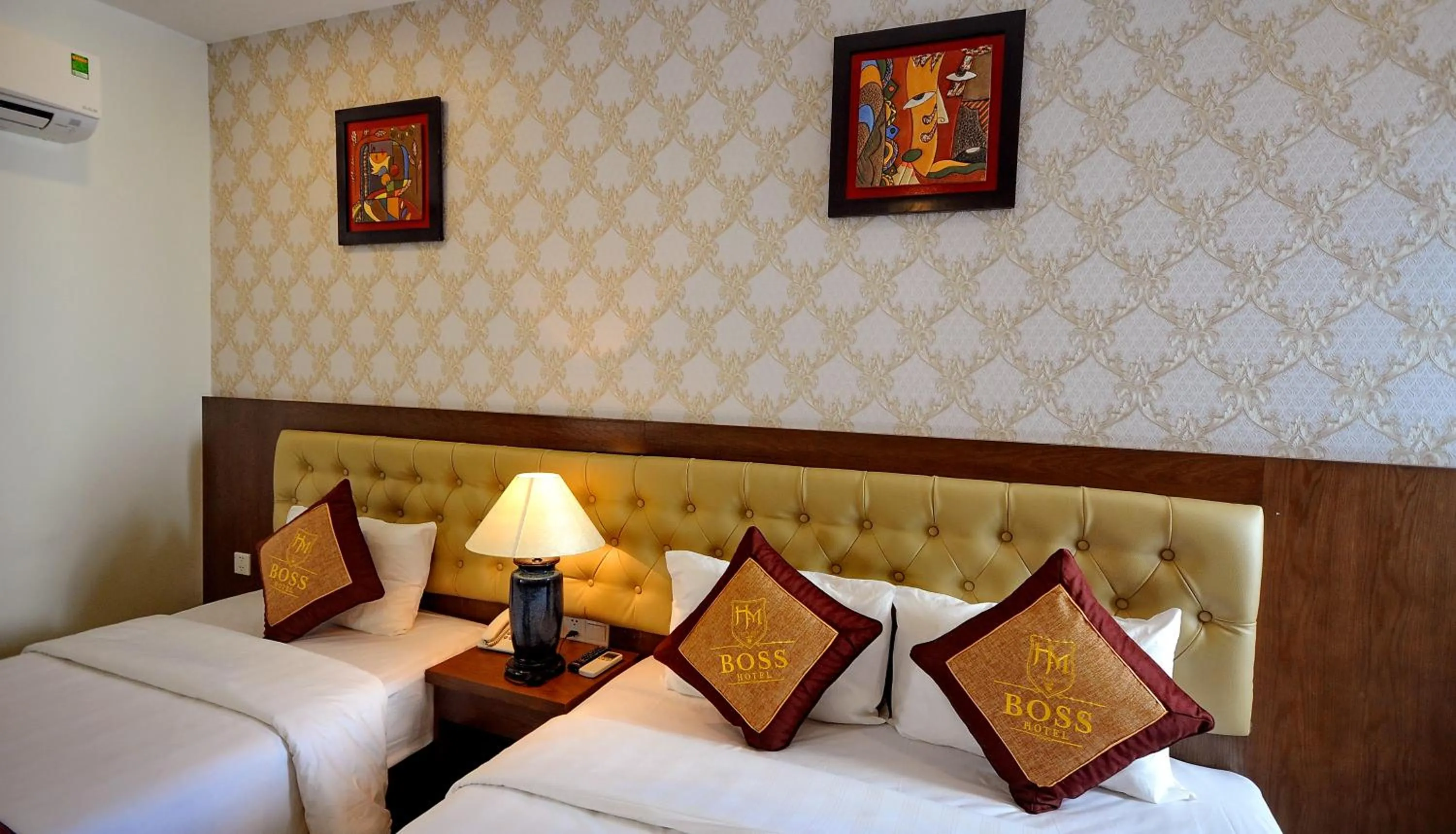 Bedroom, Bed in Boss Hotel