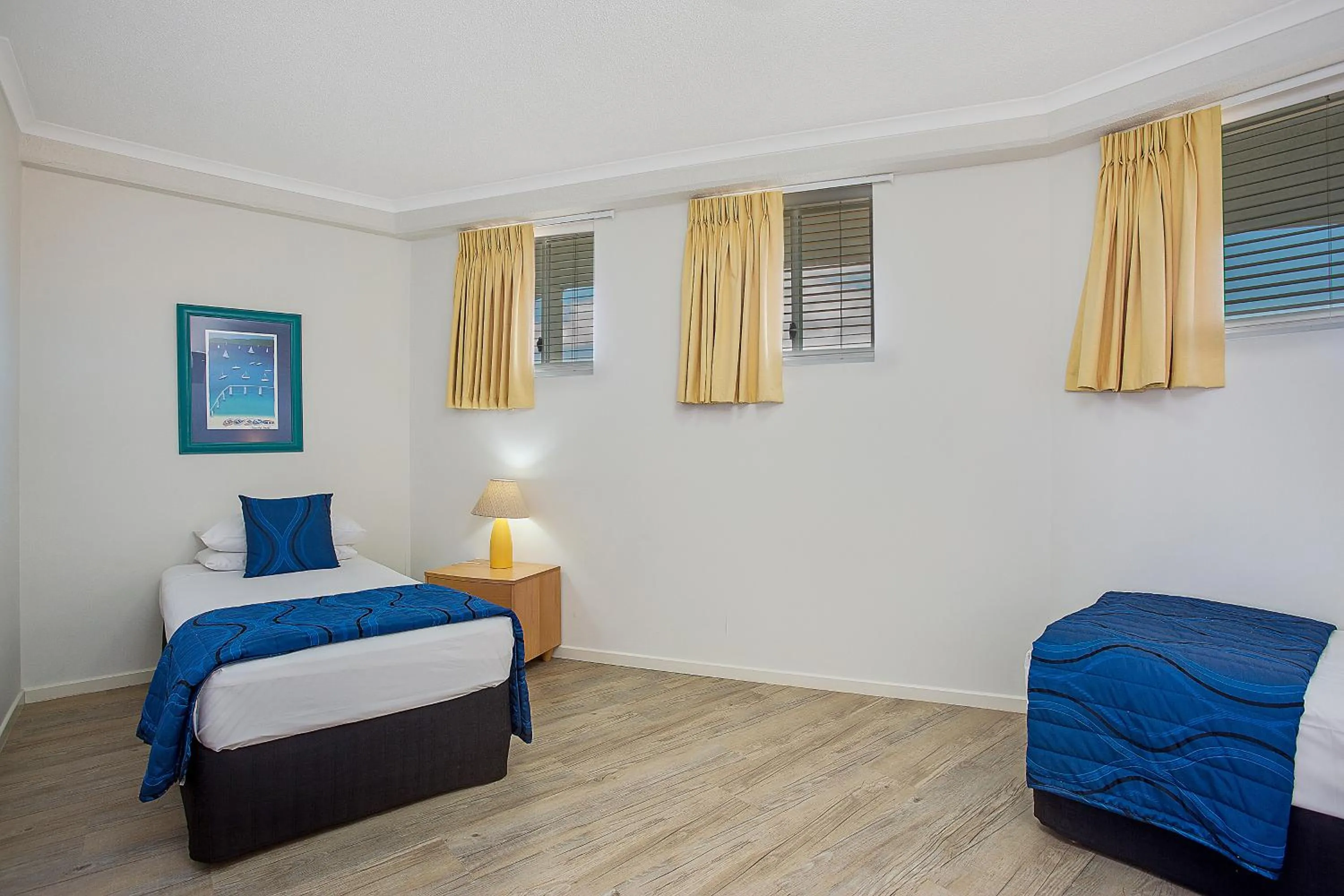 Bedroom, Bed in Kirra Beach Apartments