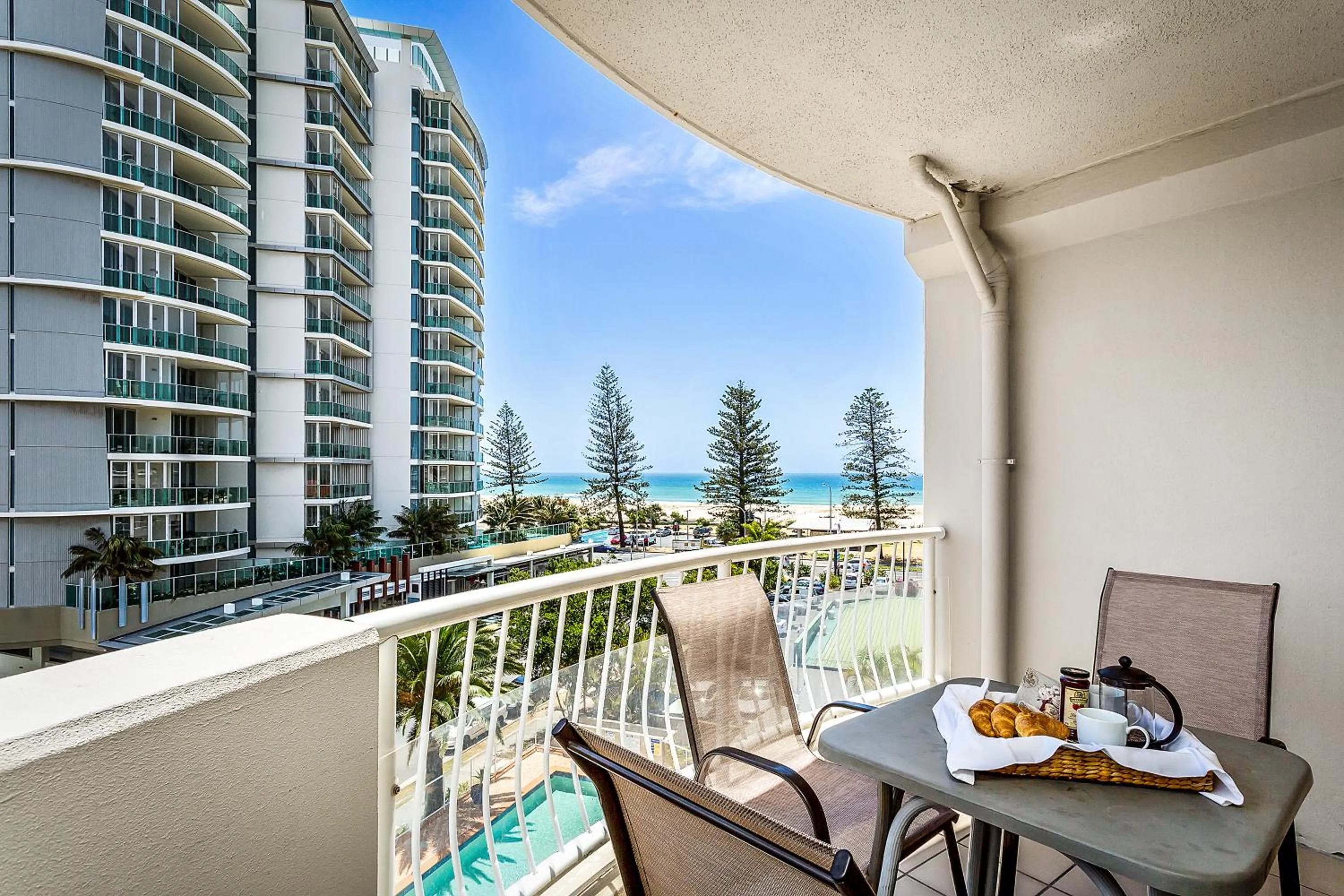 View (from property/room) in Kirra Beach Apartments