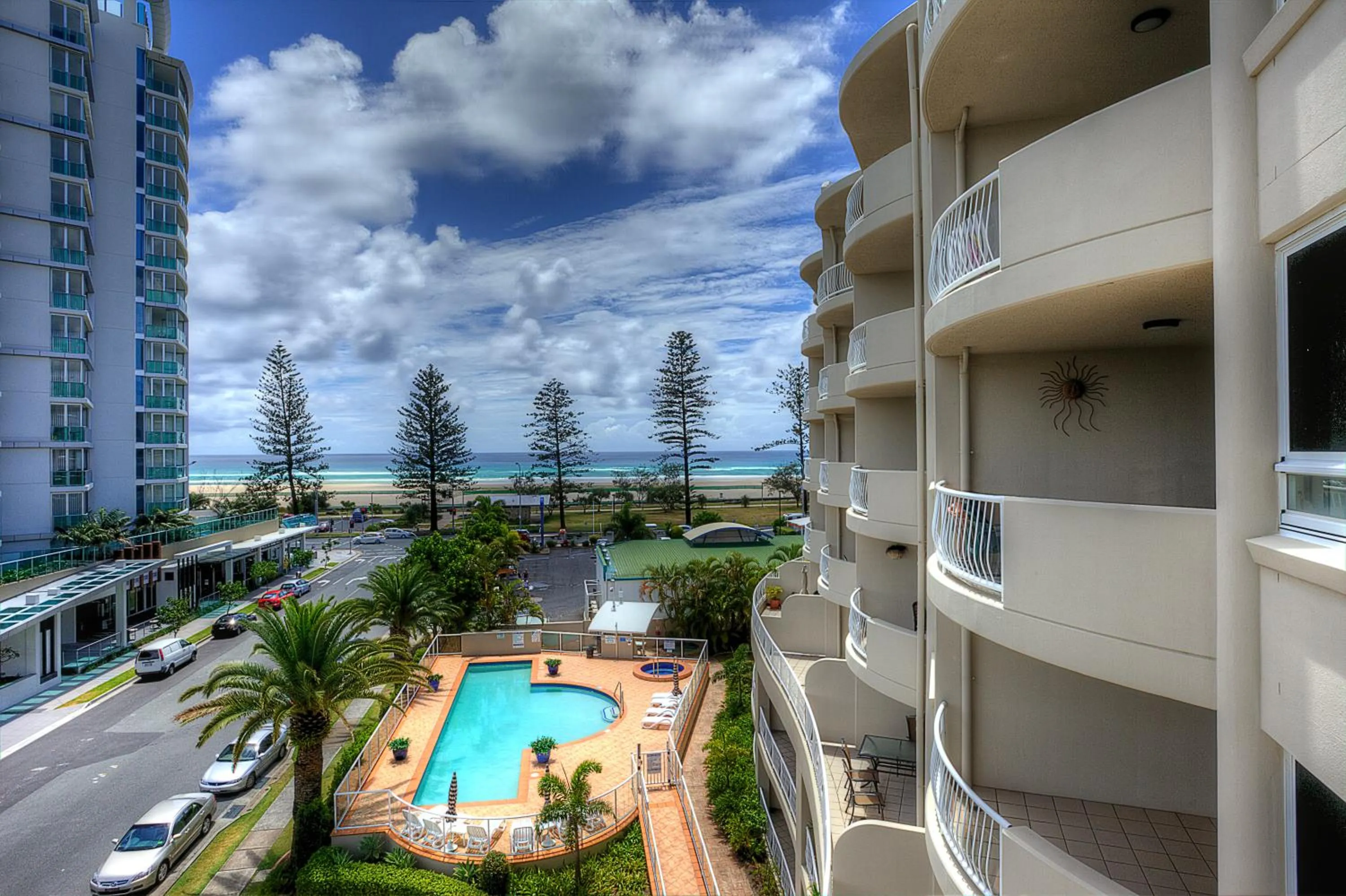 View (from property/room) in Kirra Beach Apartments