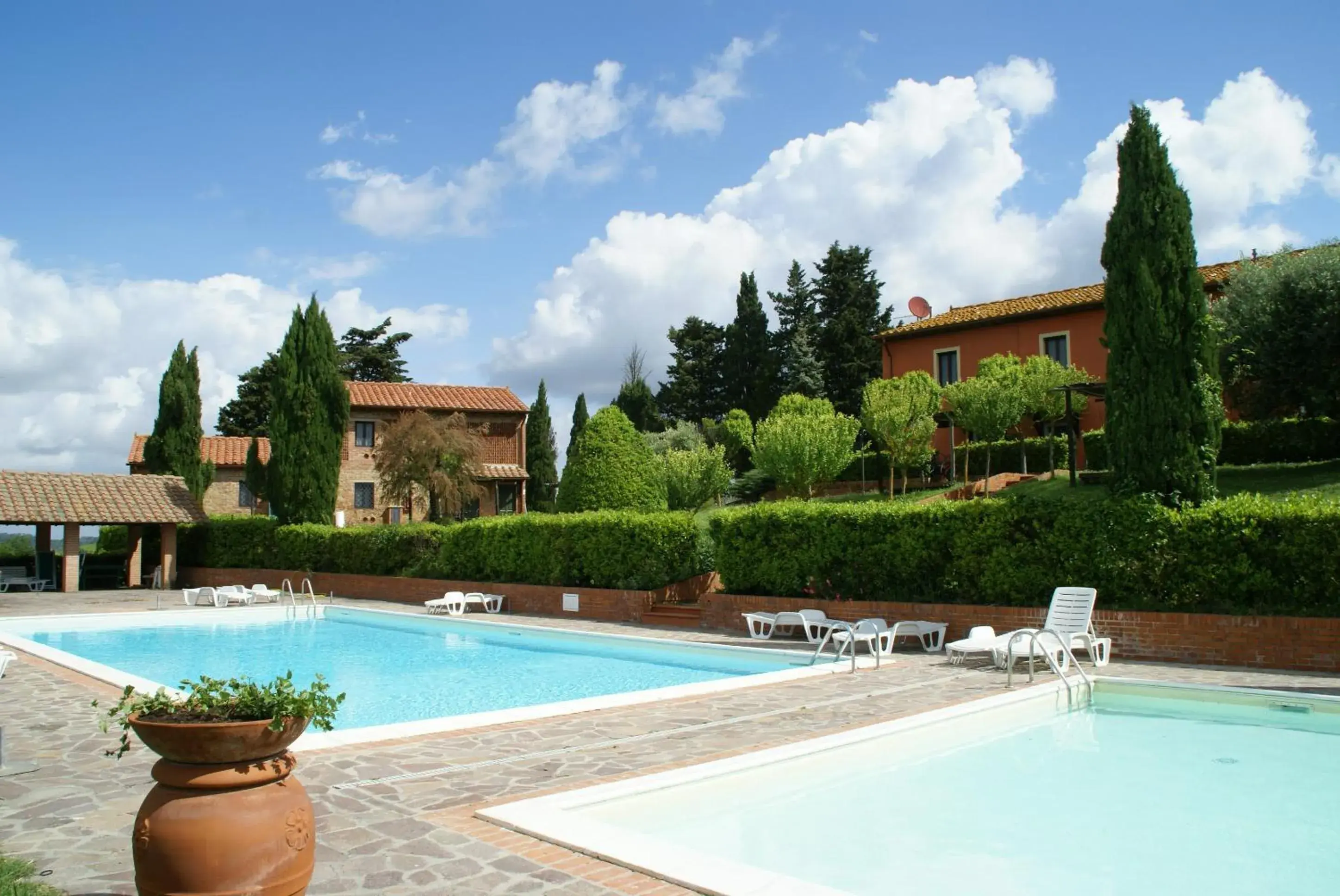 Swimming pool in Castellare Di Tonda Swimming pool in Castellare Di Tonda