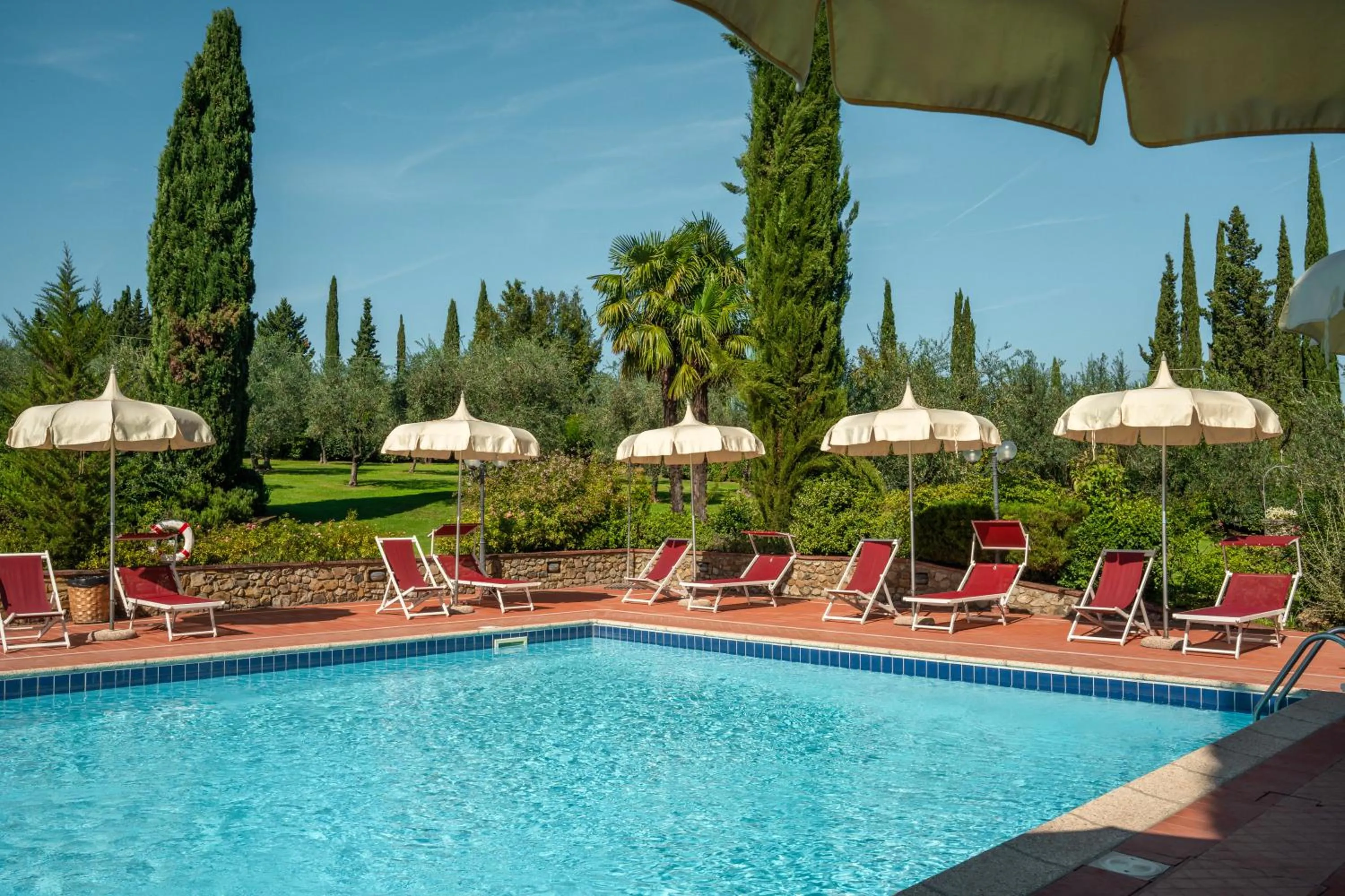 Swimming pool in Agriturismo Vecchio Borgo Di Inalbi