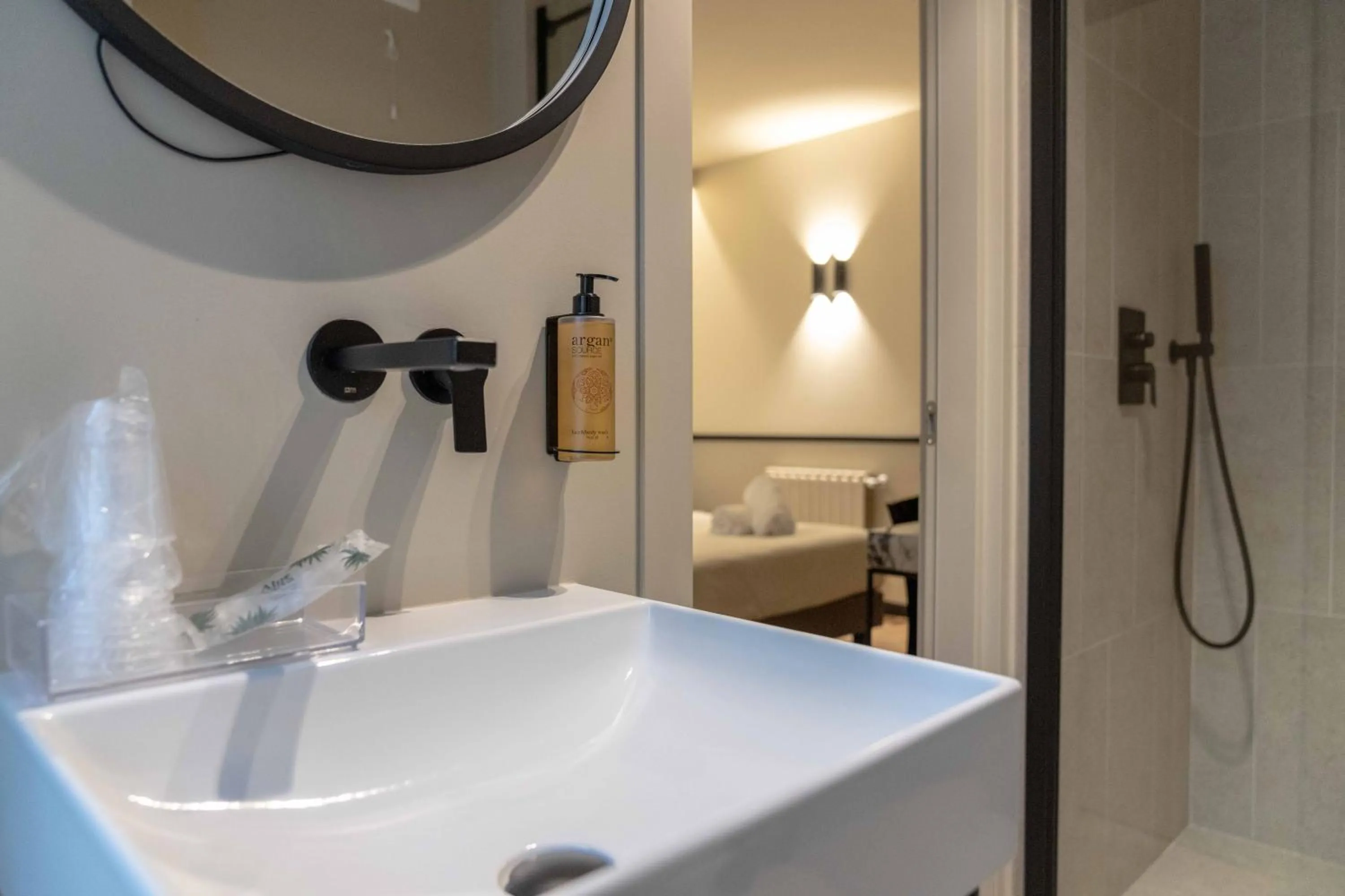 Bathroom in Hotel Bologna