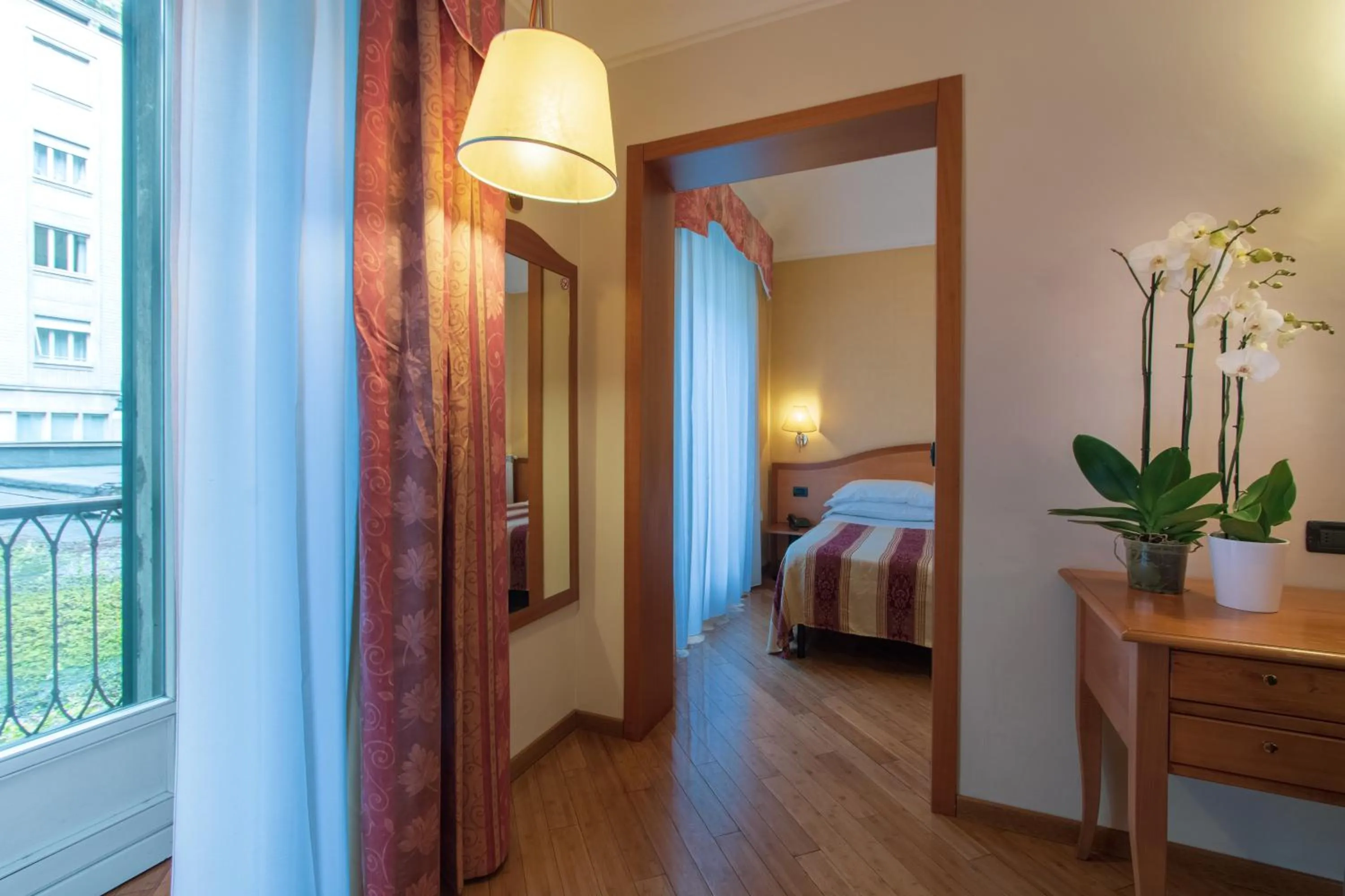 Bed in Hotel Bologna