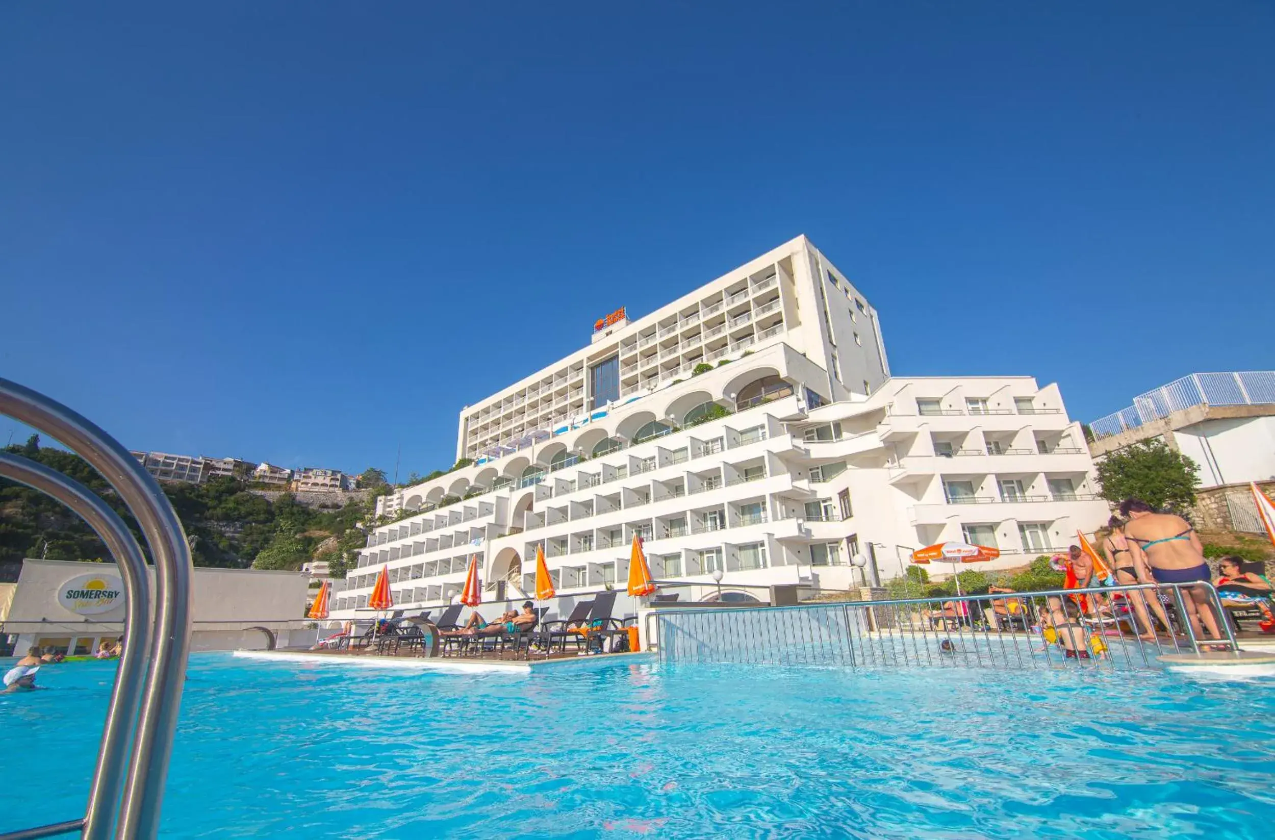 Property building in Hotel Sunce Neum Property building in Hotel Sunce Neum