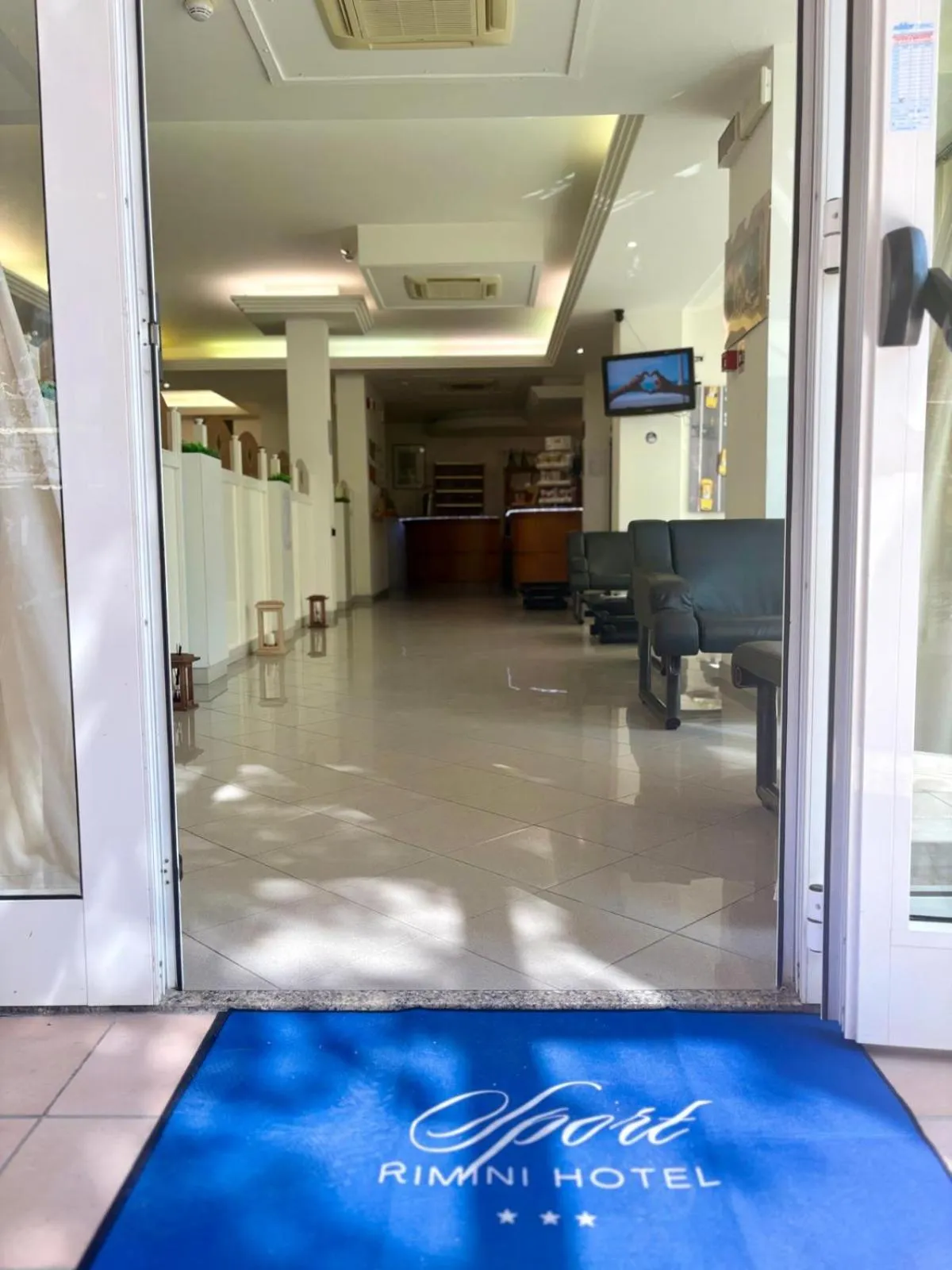 Lobby or reception in Hotel Sport