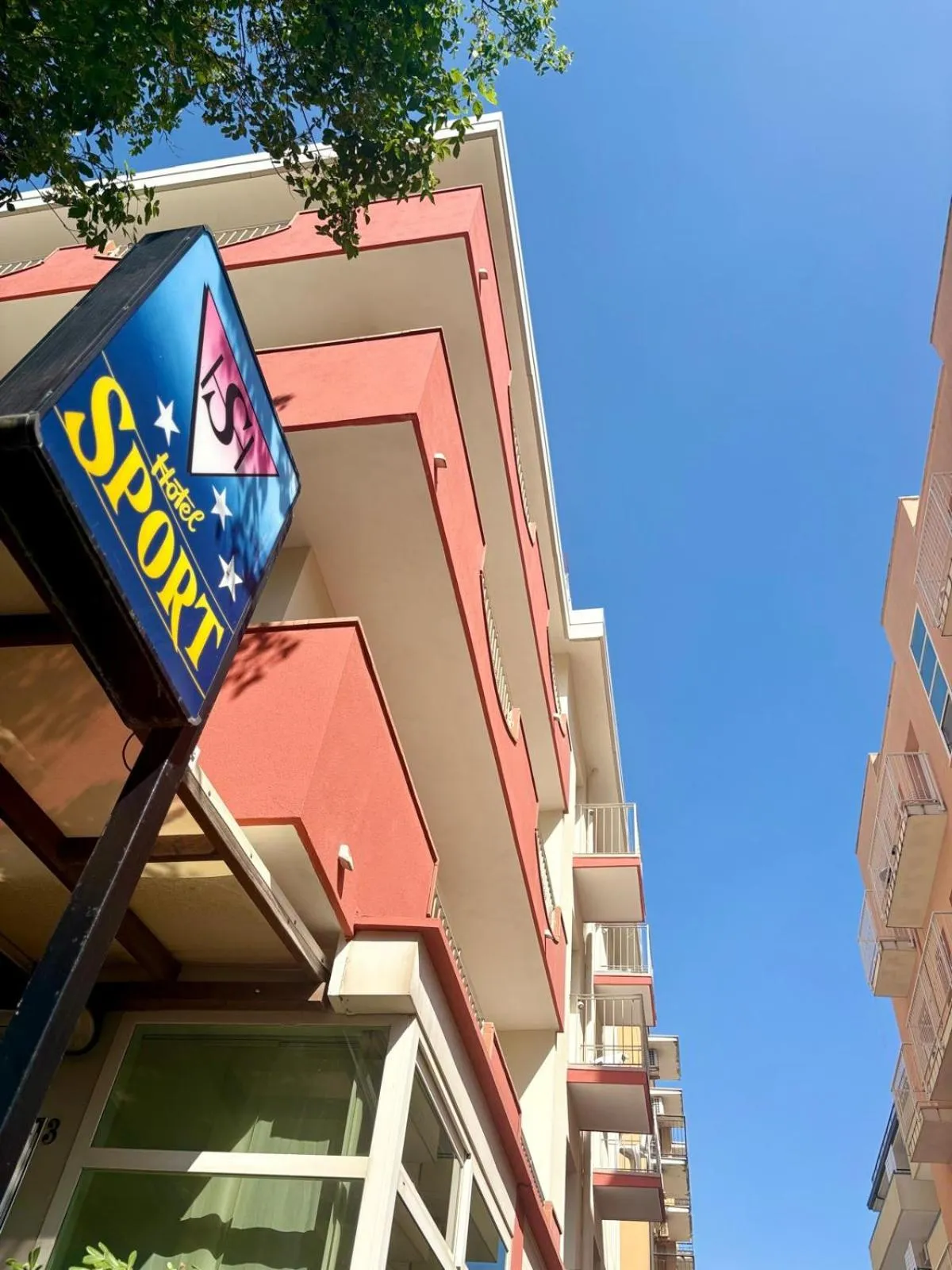 Property building in Hotel Sport