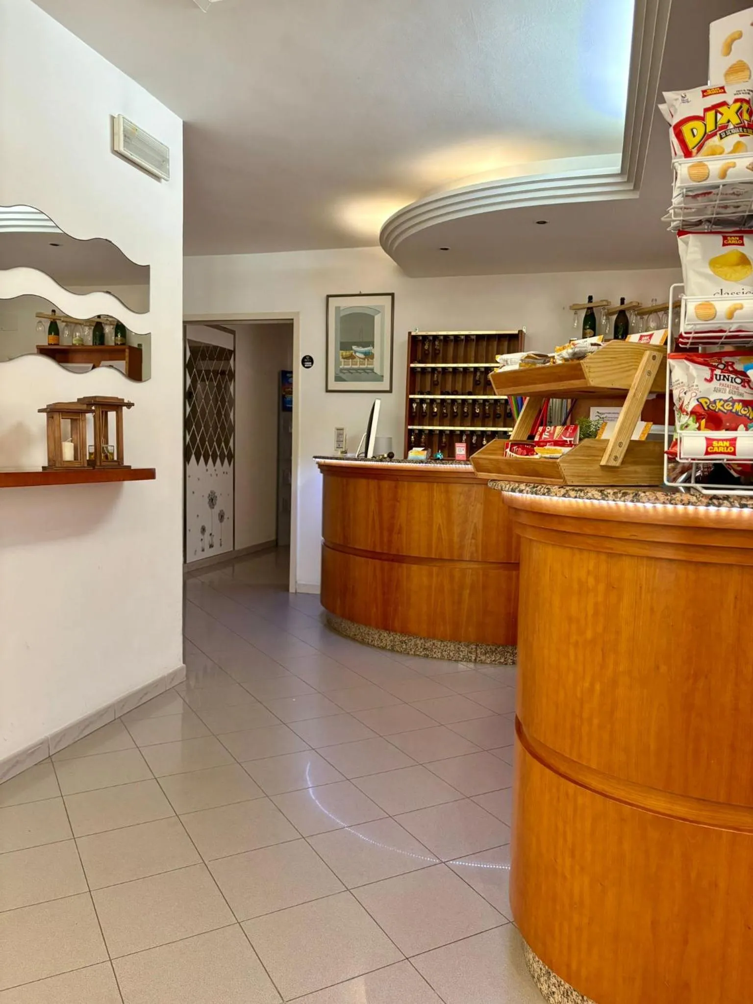 Lobby or reception in Hotel Sport