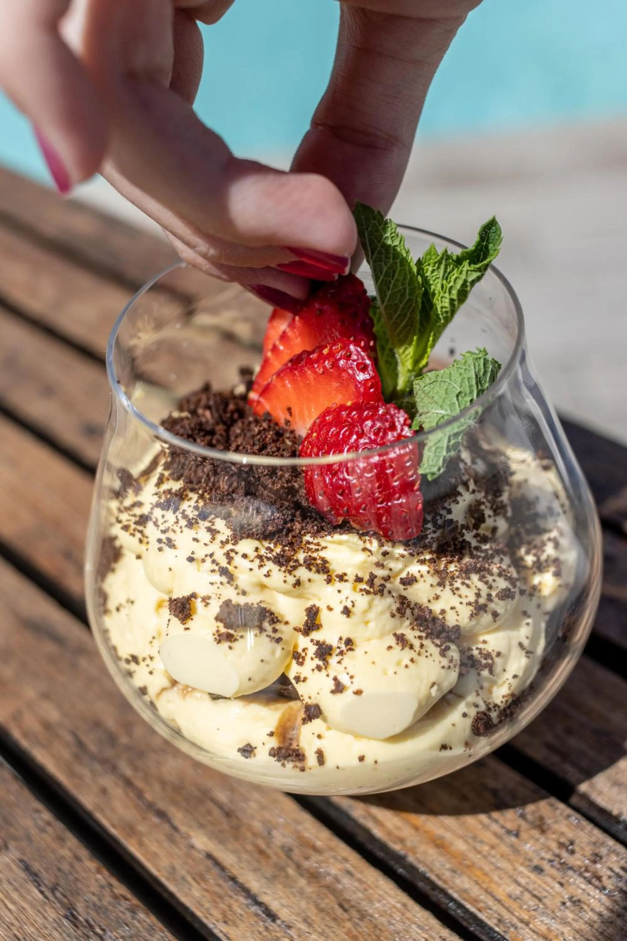 Food in Vistamare Suite