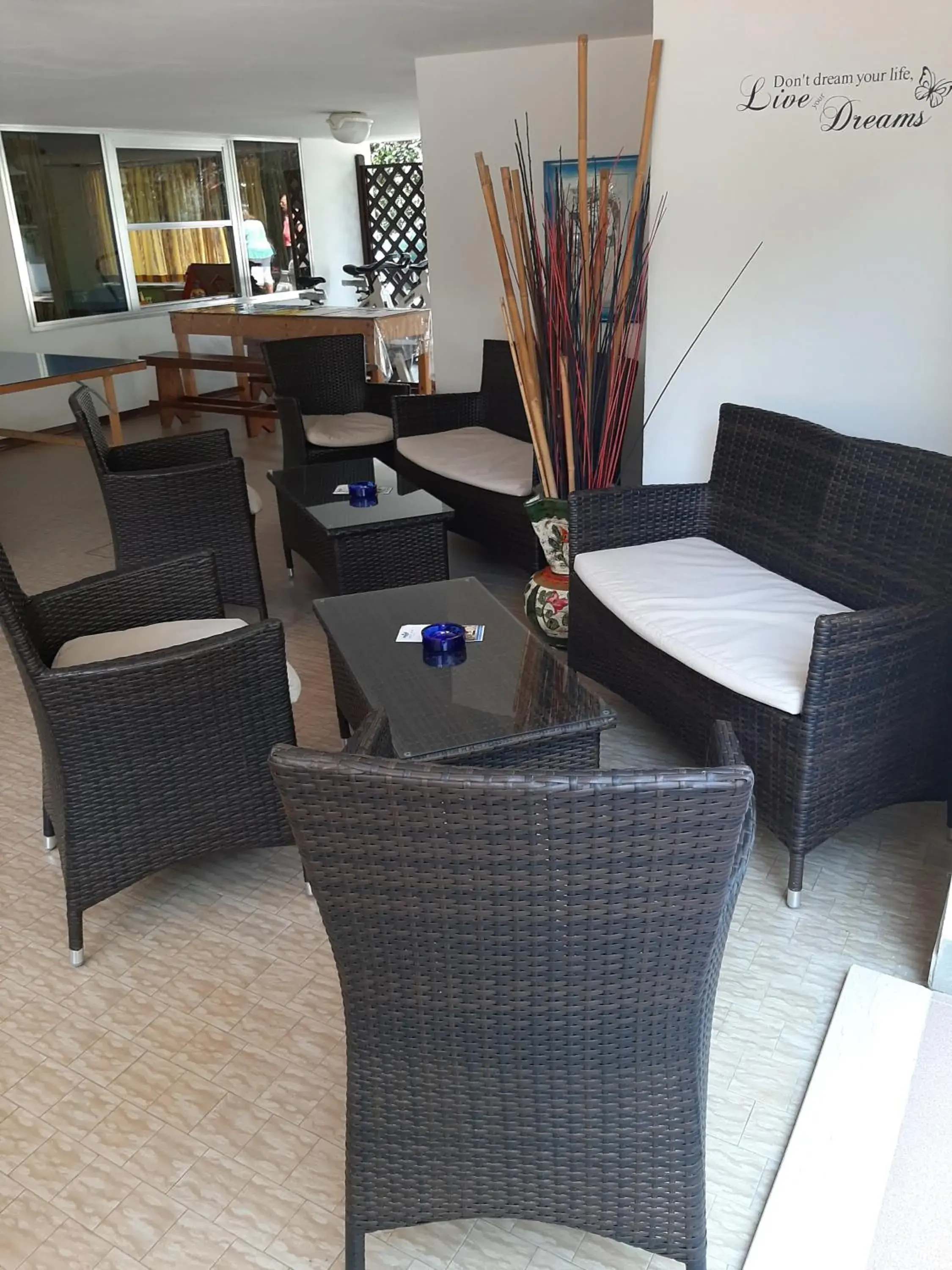 Patio, Seating Area in Hotel Kiss