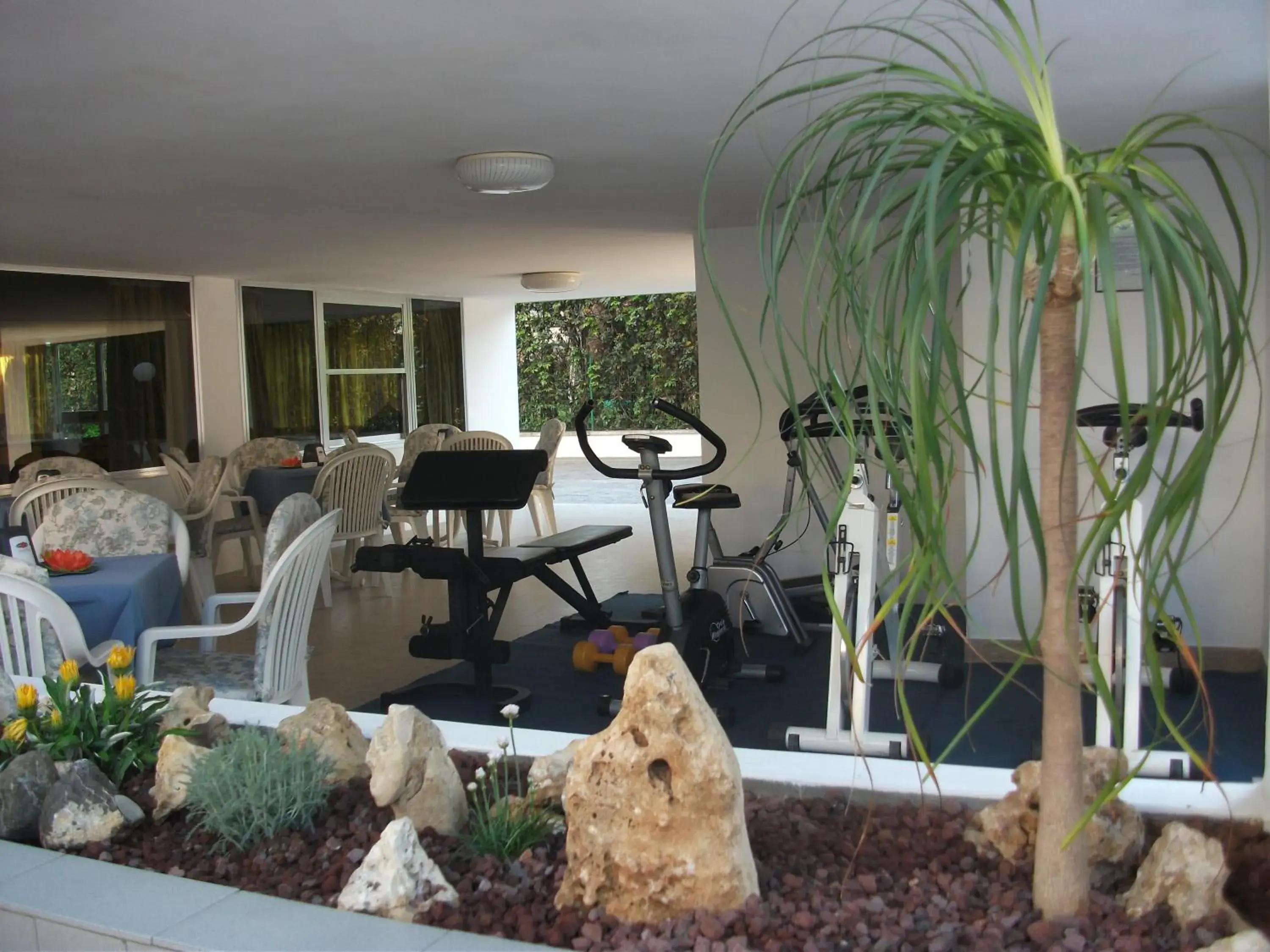 Fitness centre/facilities in Hotel Kiss