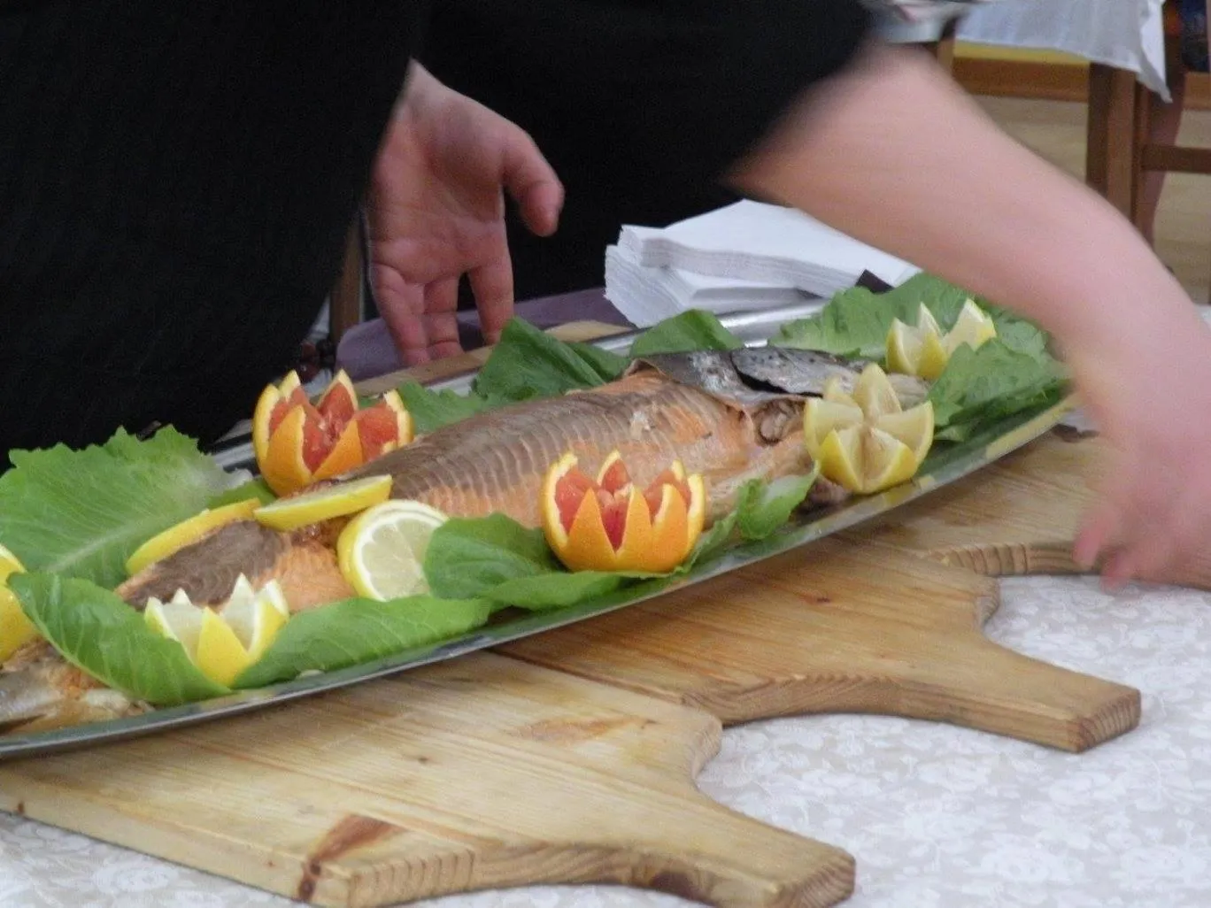 Food close-up in Hotel Kiss