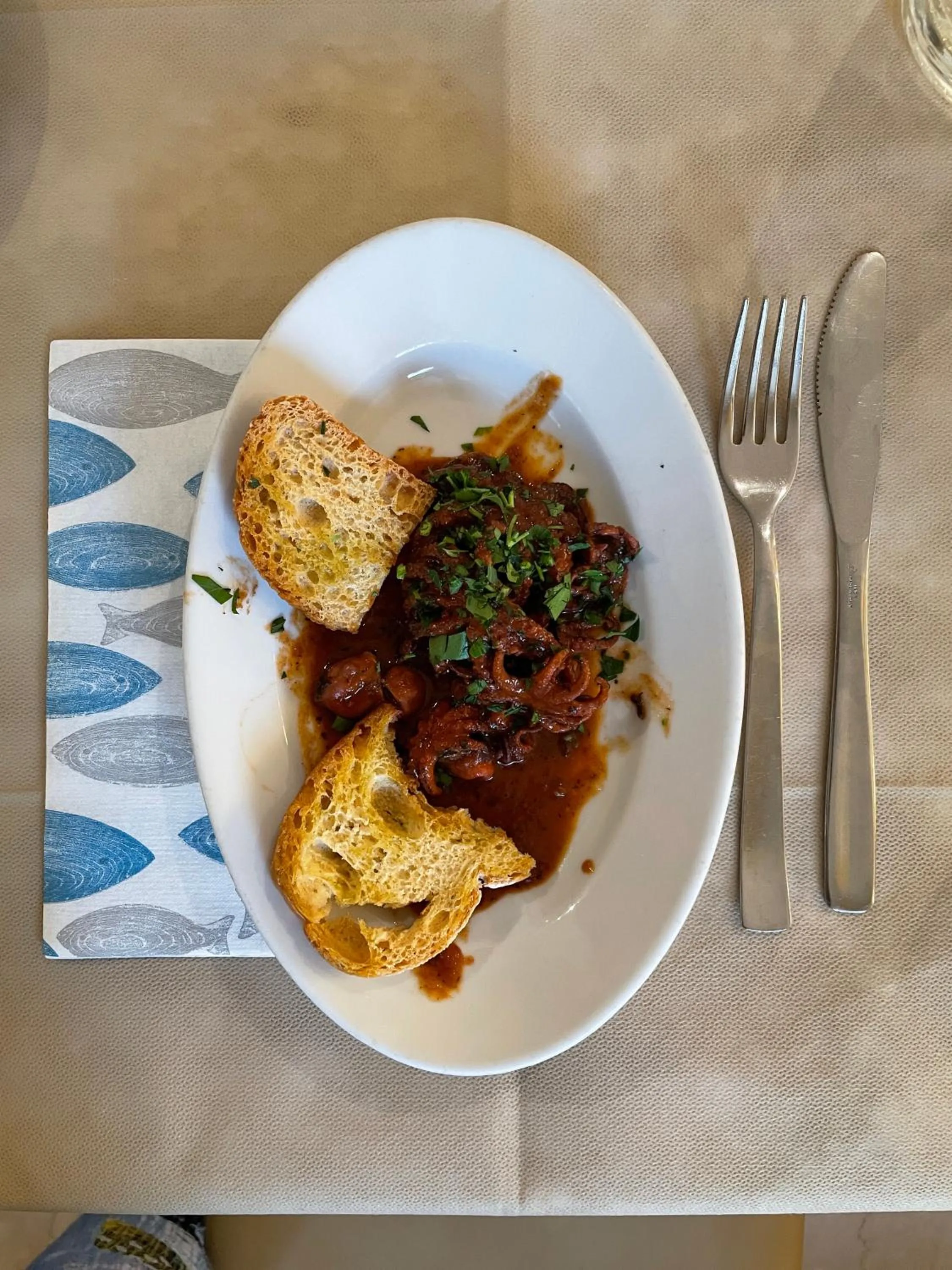 Food and drinks in Hotel Kiss