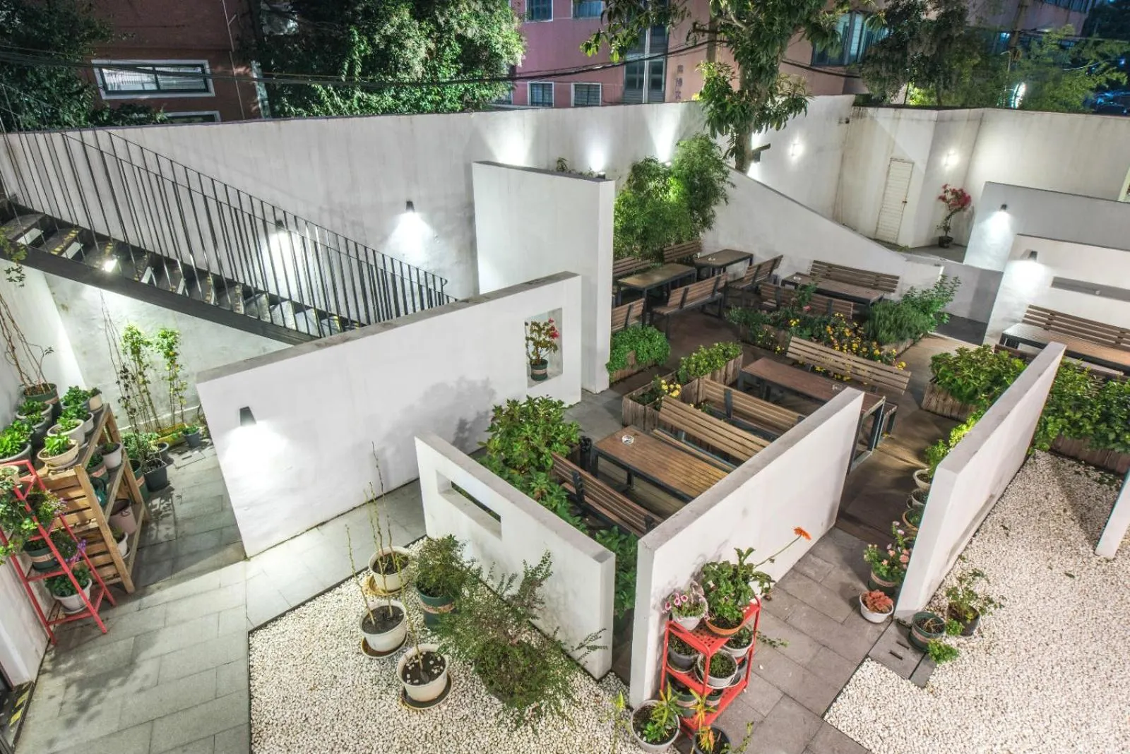 Bird's eye view in Dayin International Youth Hostel - Oriental Pearl & Lujiazui