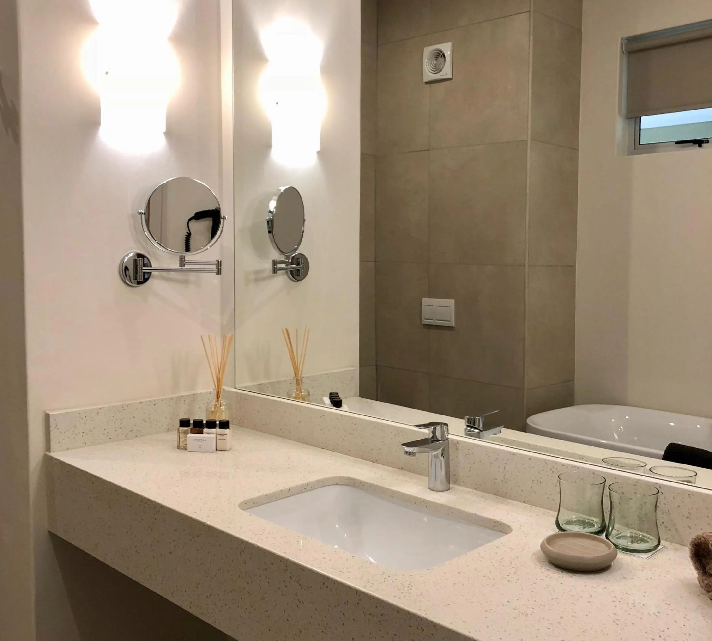 Bathroom in Ghost Mountain Inn