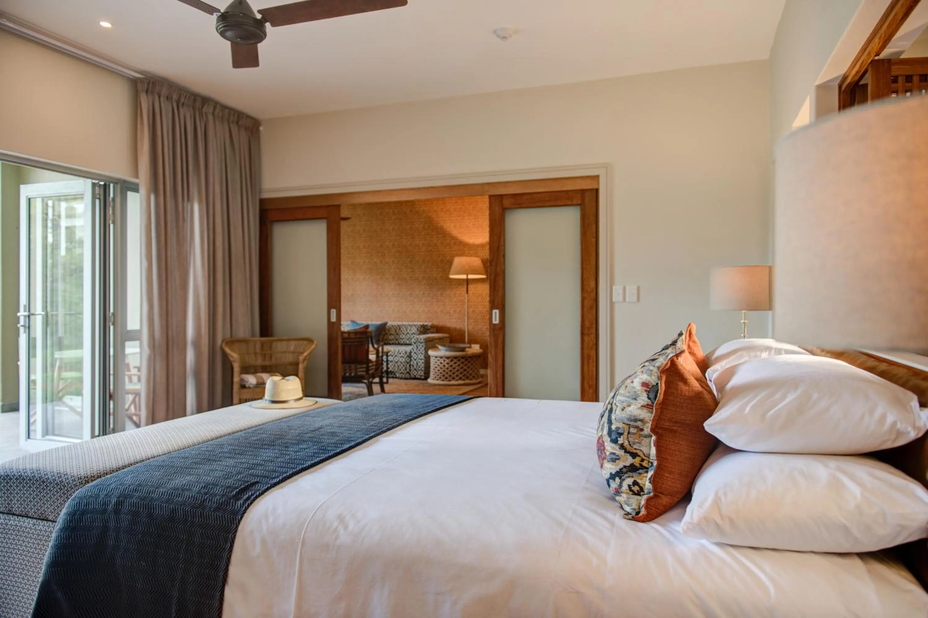 Bed in Ghost Mountain Inn