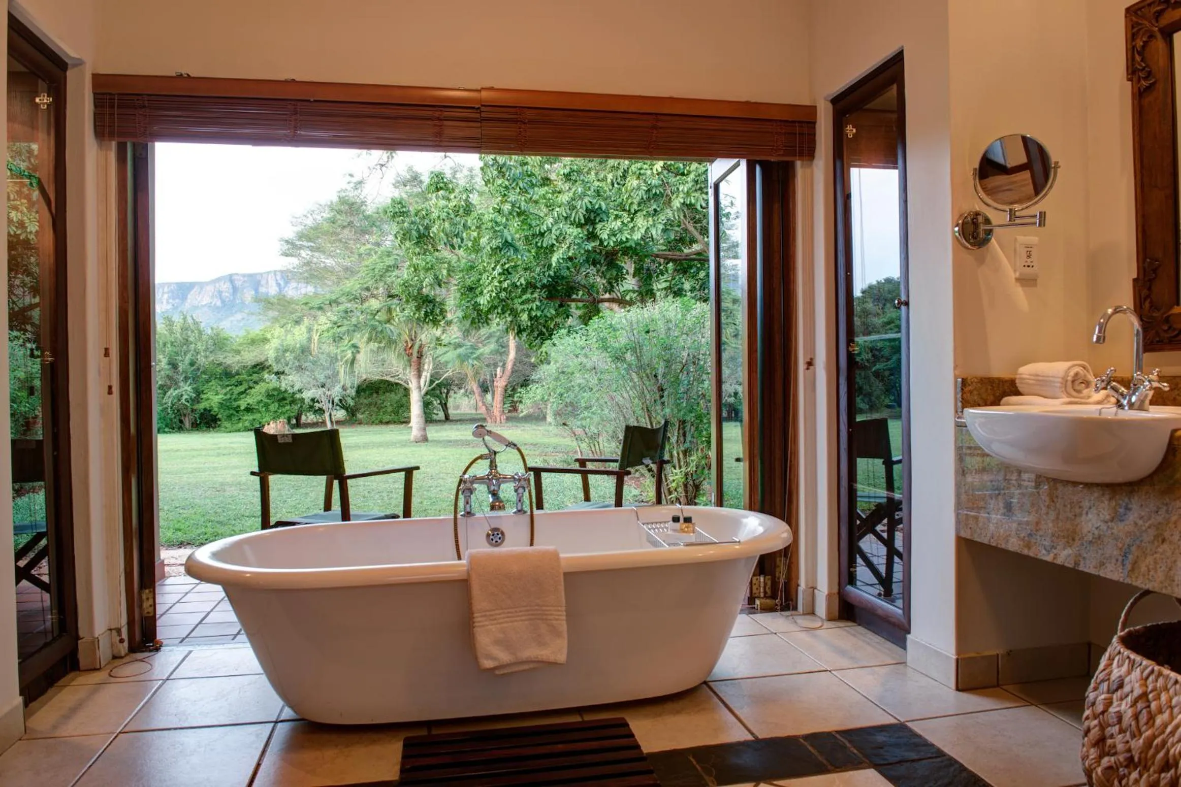 Bathroom in Ghost Mountain Inn