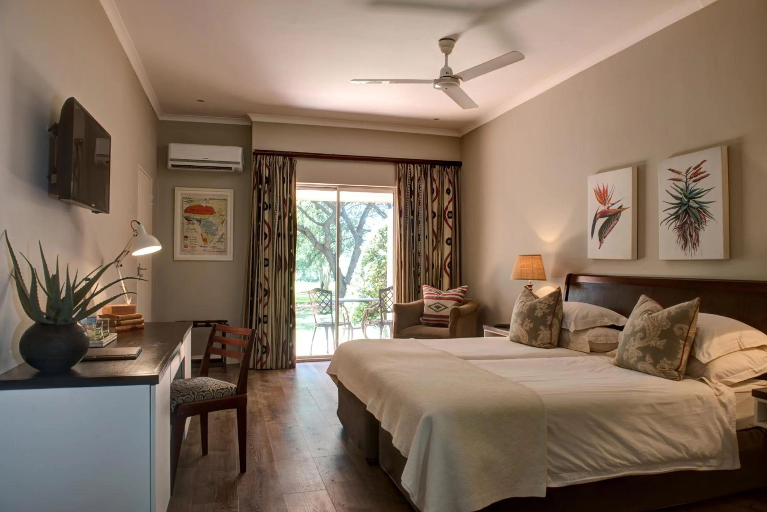 Bed in Ghost Mountain Inn