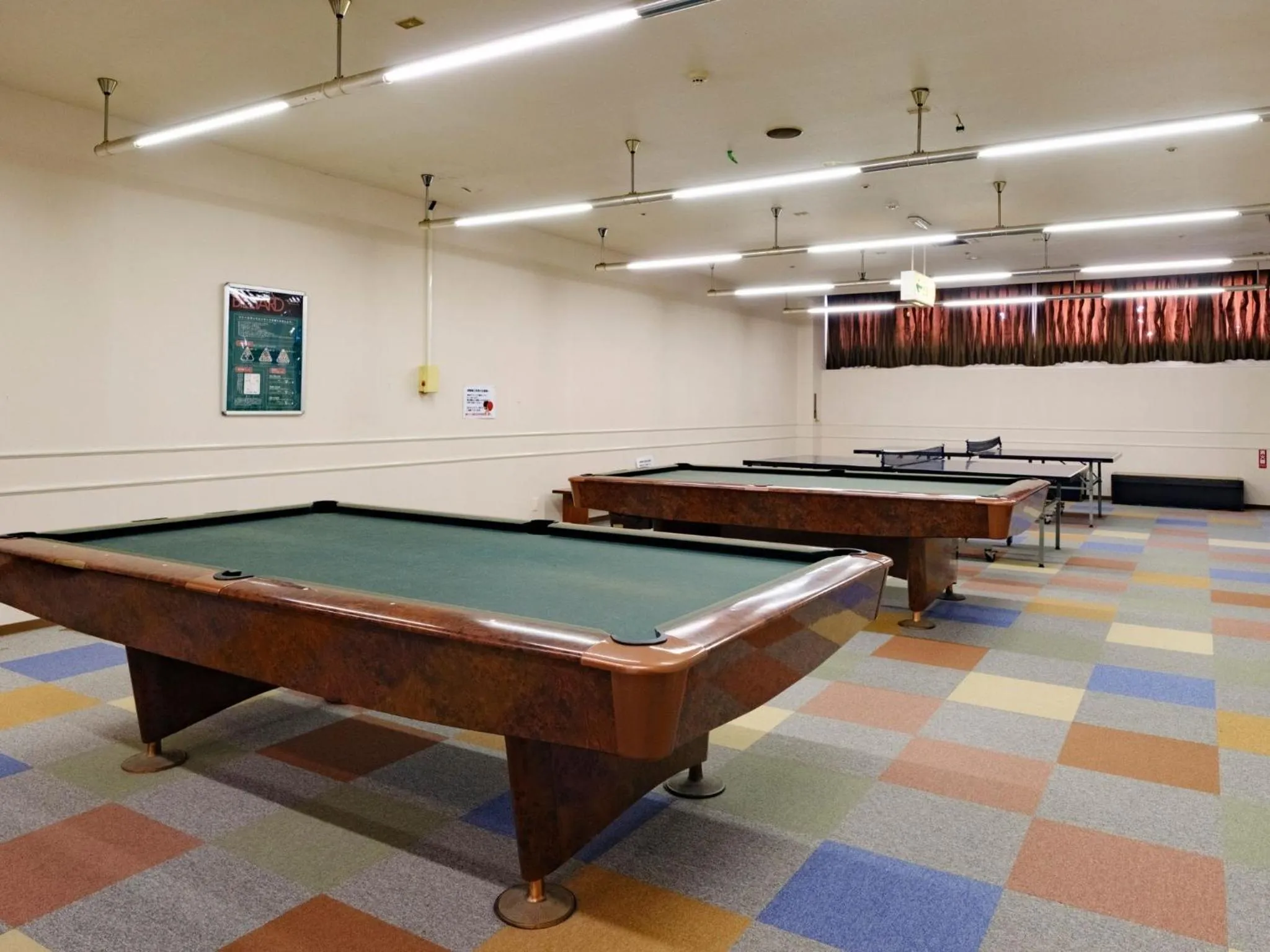 Billiard in Sagayamato Onsen Hotel Amandi