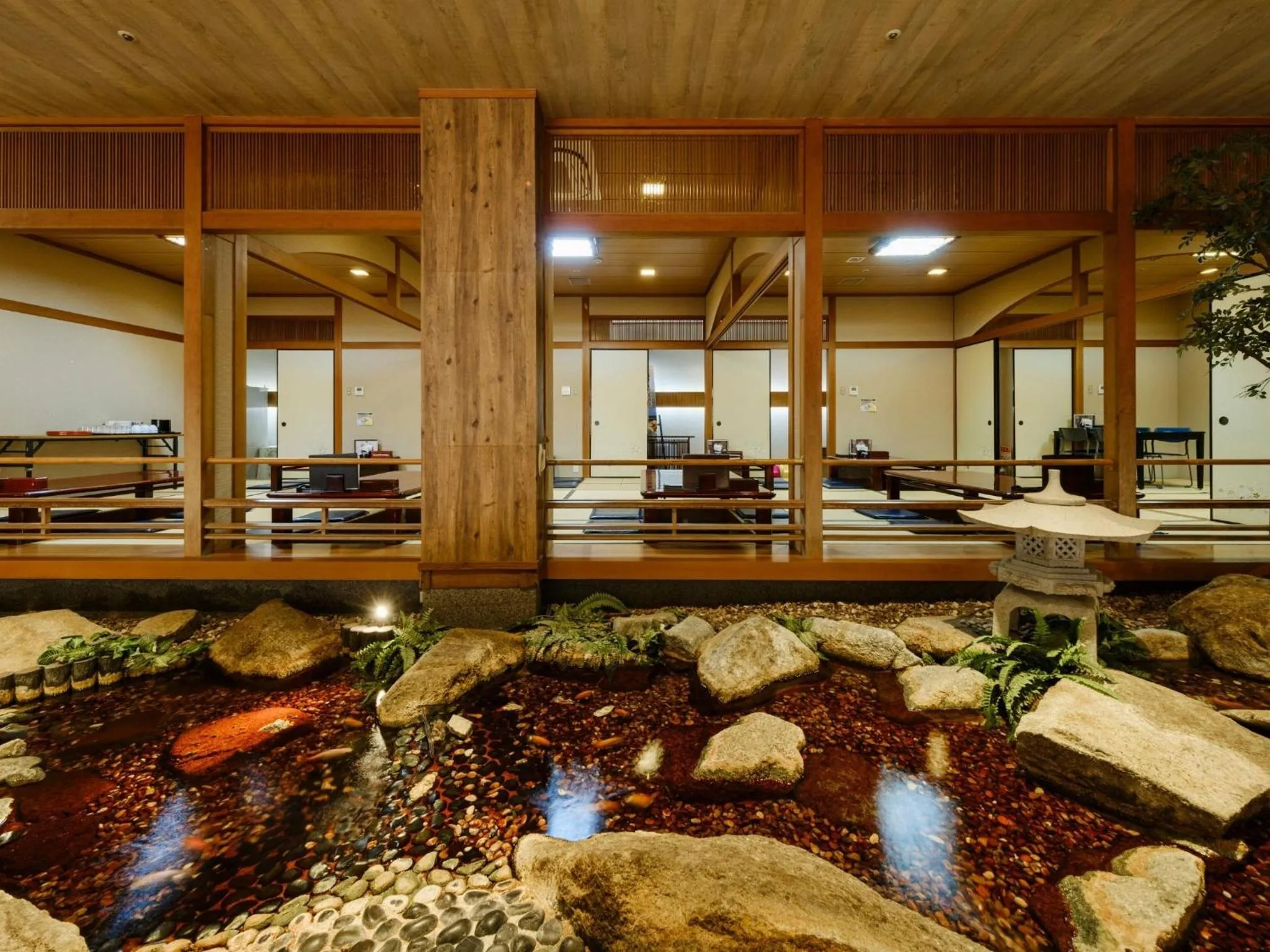 Restaurant/places to eat in Sagayamato Onsen Hotel Amandi
