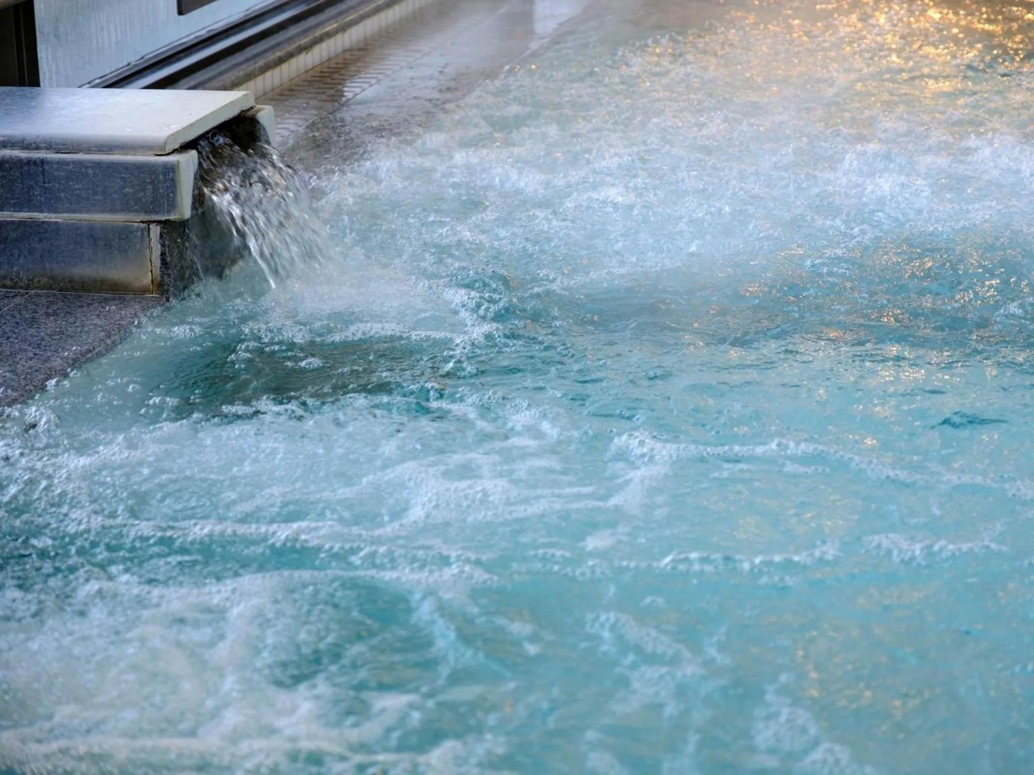 Open Air Bath in Sagayamato Onsen Hotel Amandi