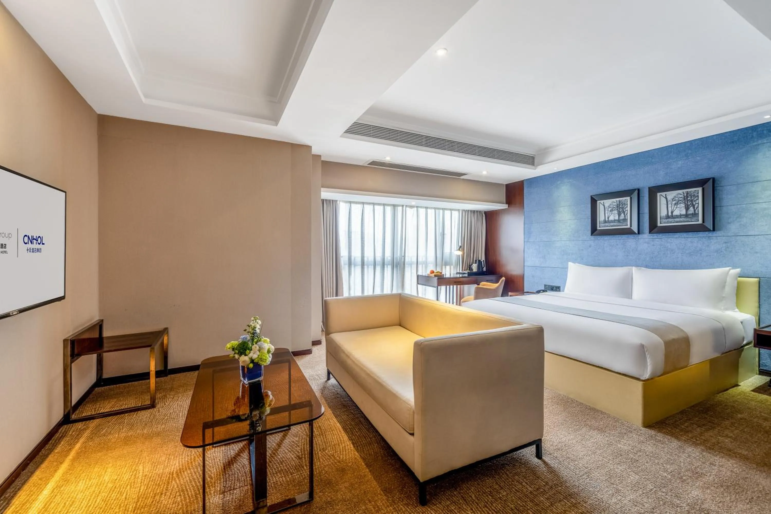 Bedroom, Bed in Zhonghao International Hotel