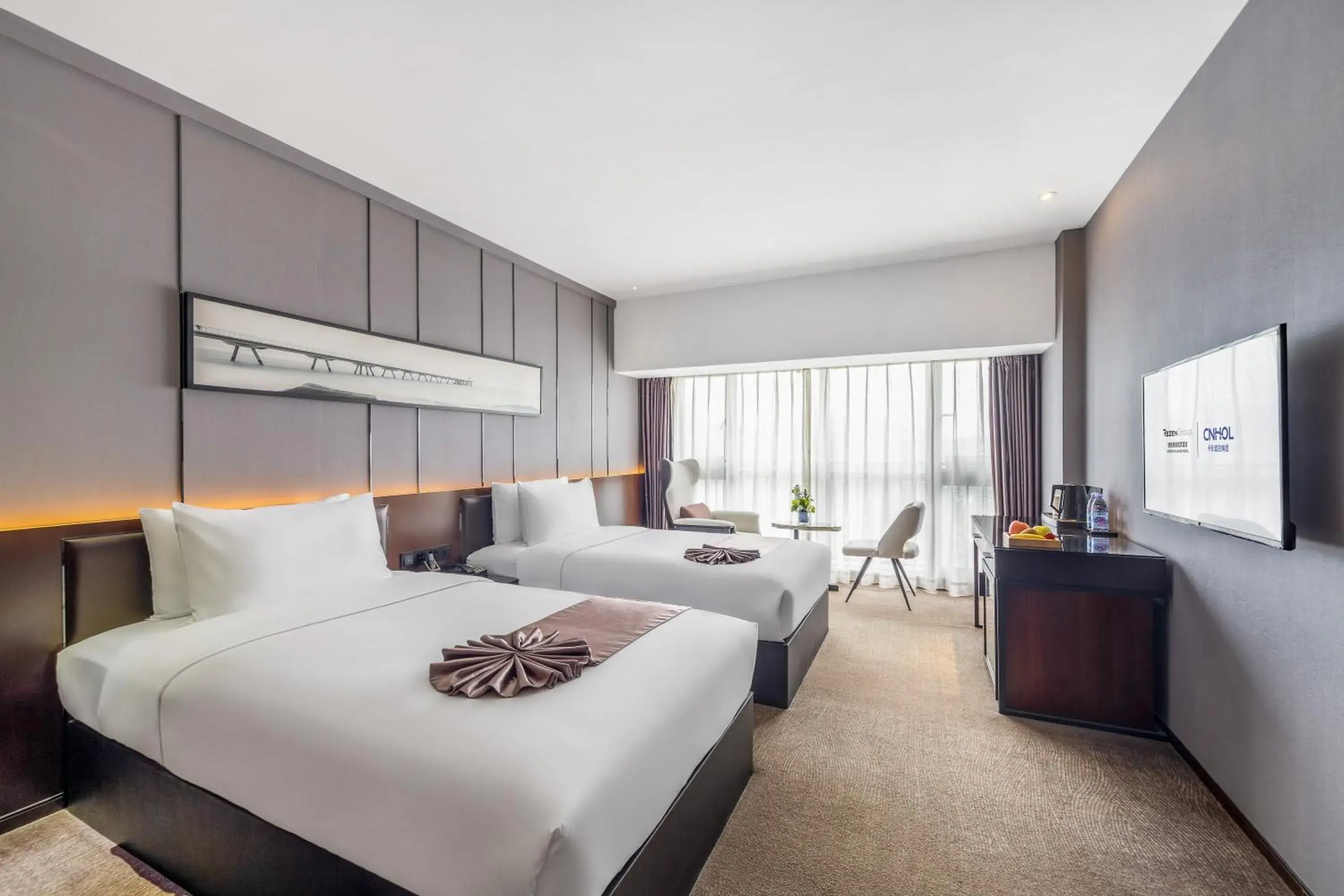 Superior Twin Room in Zhonghao International Hotel Superior Twin Room in Zhonghao International Hotel