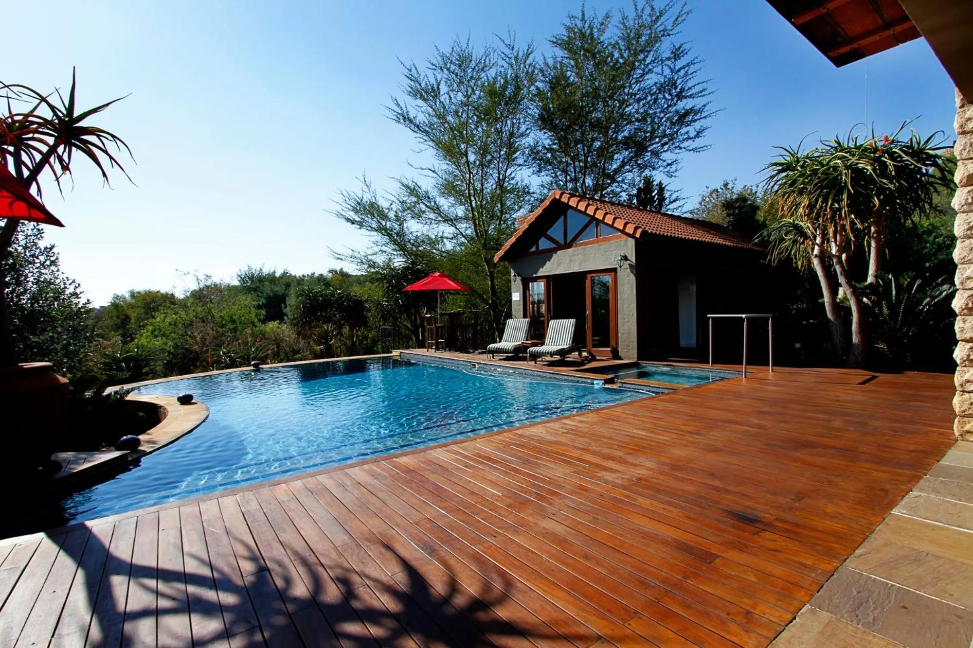 Swimming pool in Afrique Boutique Ruimsig