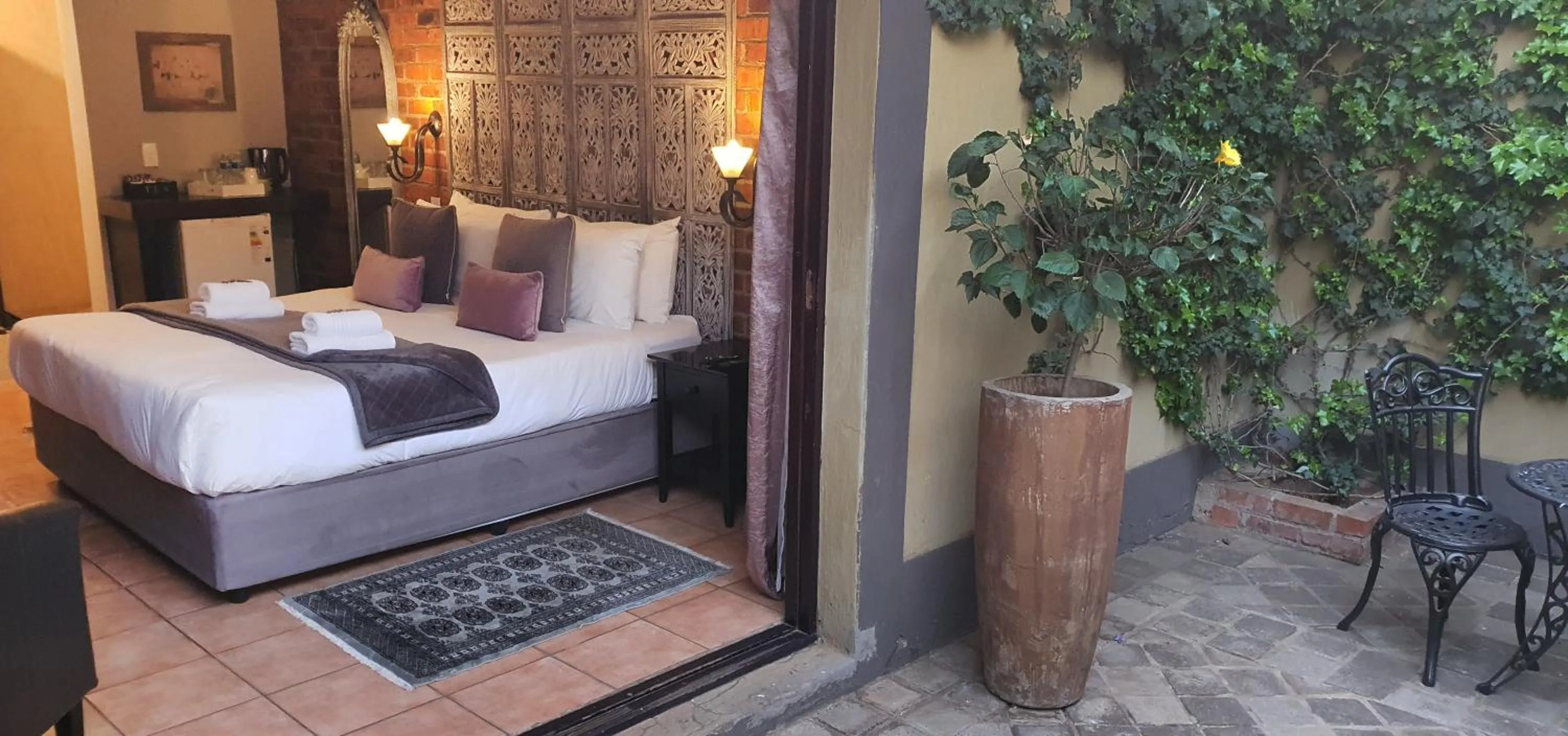 Bed in Accolades Boutique Venue