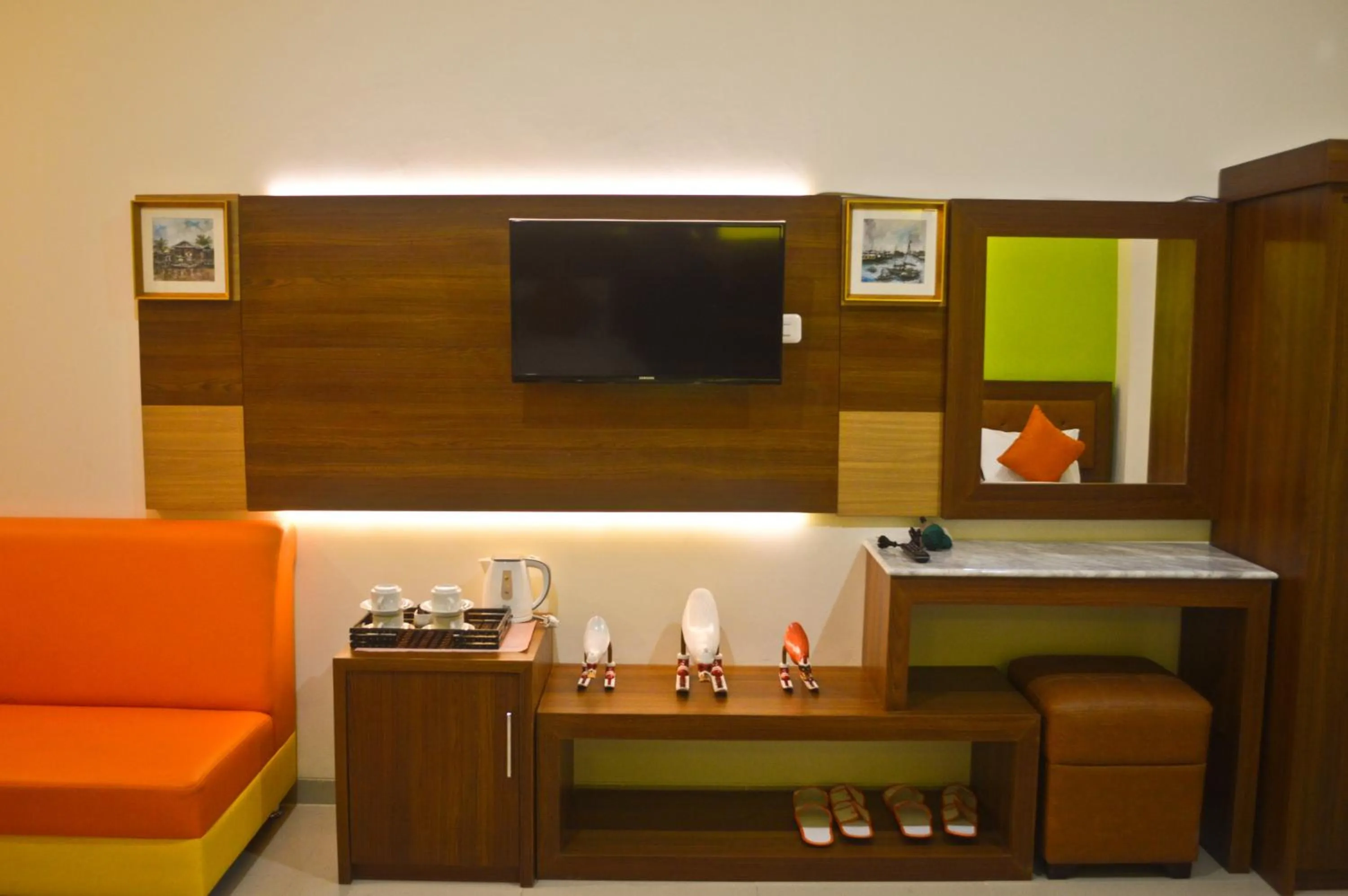 Bedroom in The Cabin Tanjung Hotel Wonosobo