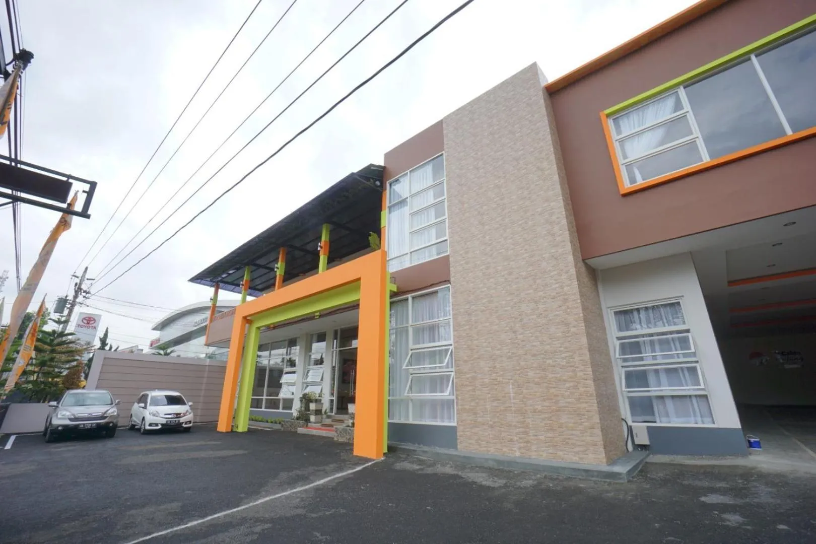 Property building in The Cabin Tanjung Hotel Wonosobo