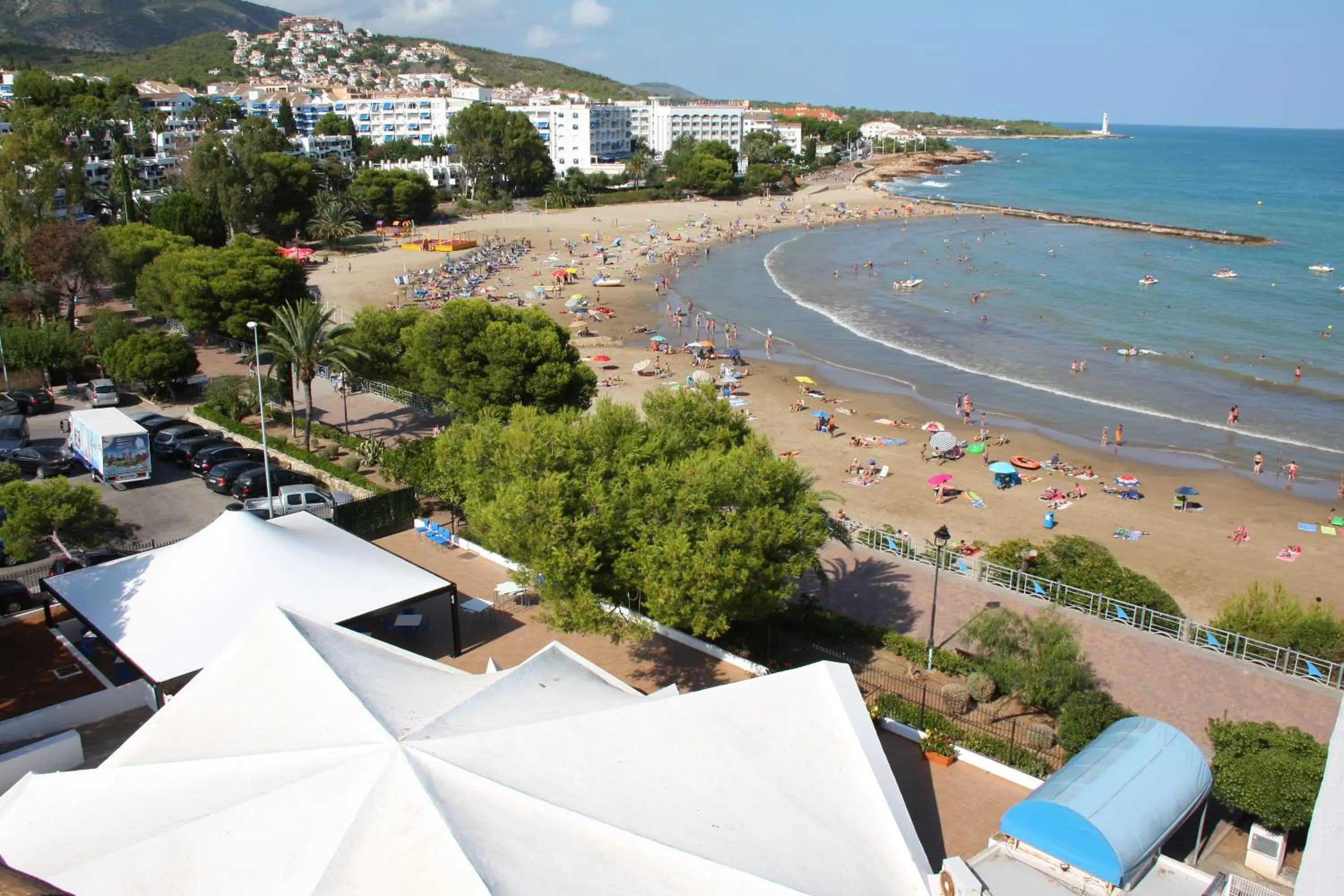 View (from property/room) in Apartamentos Complejo Eurhostal View (from property/room) in Apartamentos Complejo Eurhostal