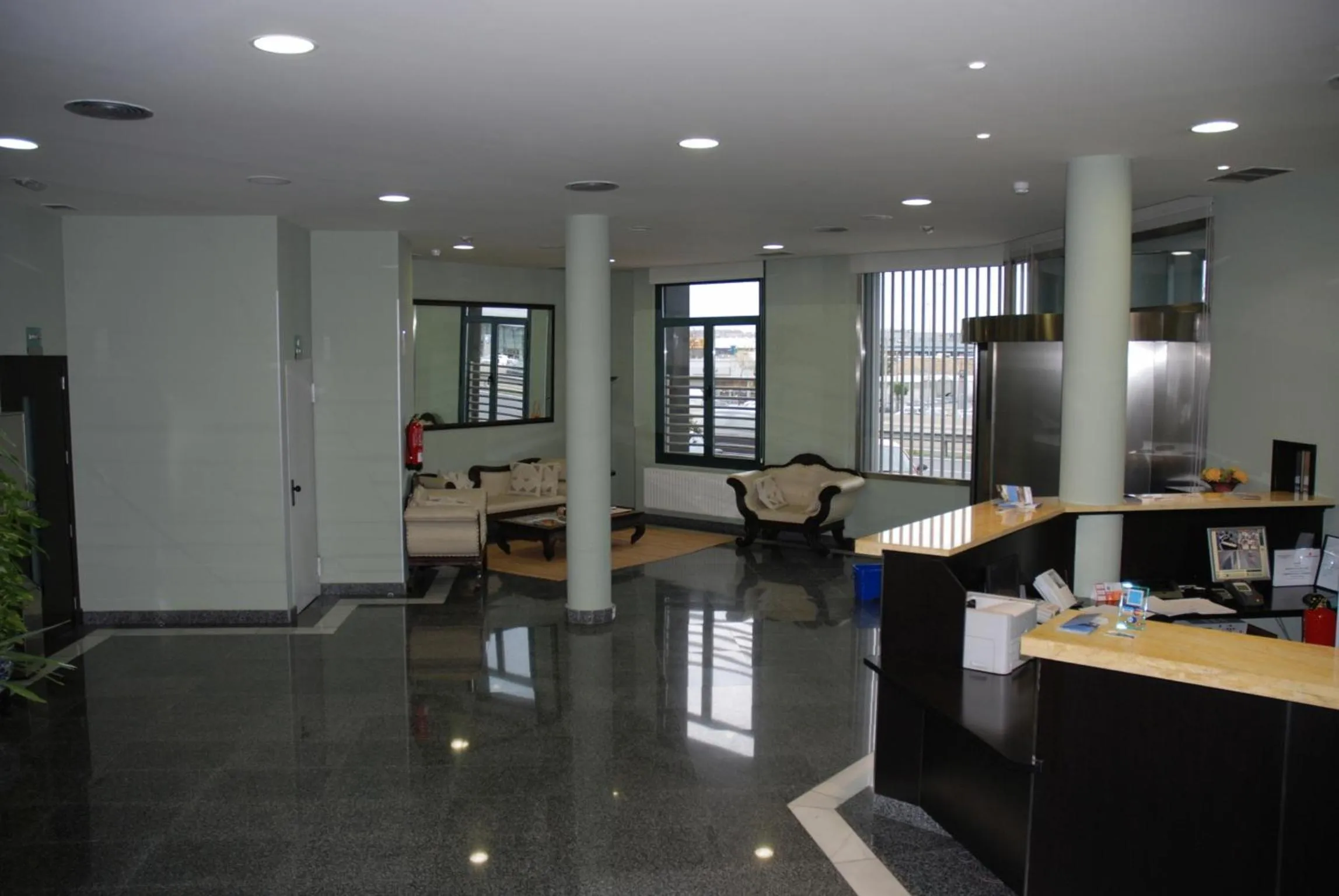 Lobby or reception in Hotel Los 5 Pinos