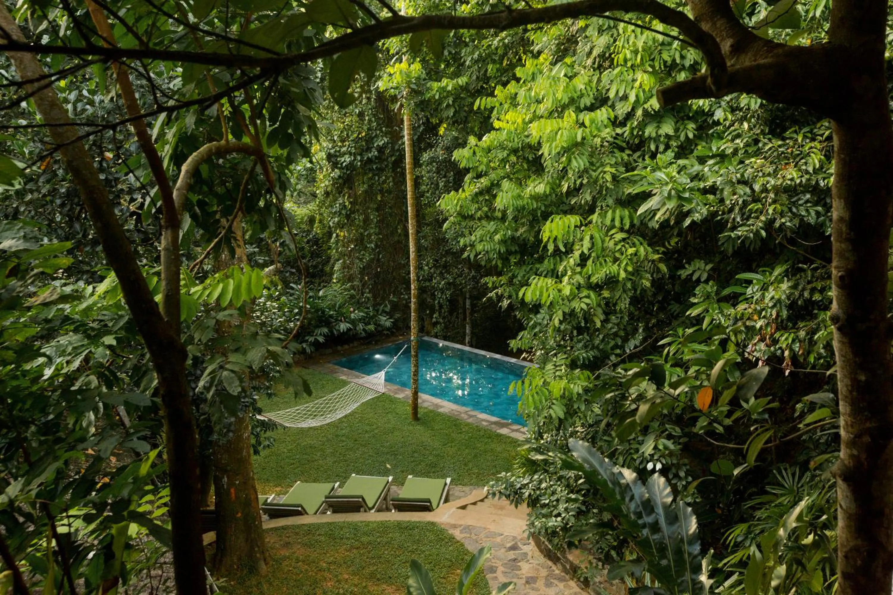 Pool view in Ceylon Olive Galle
